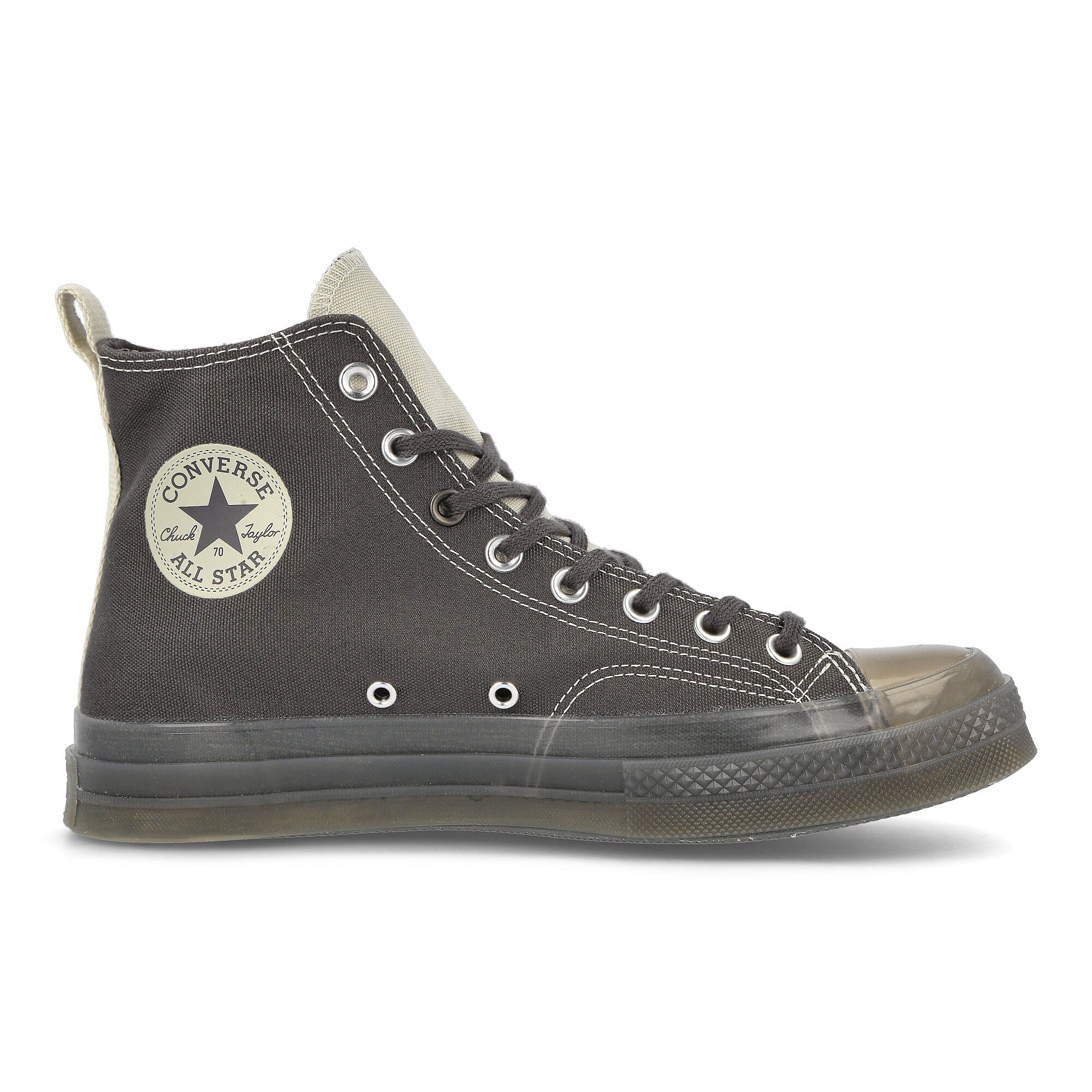 Converse A COLD WALL x Converse Chuck 70 Hi Pavement / Silver Birch High Top Sneakers Silhouette | Overkill