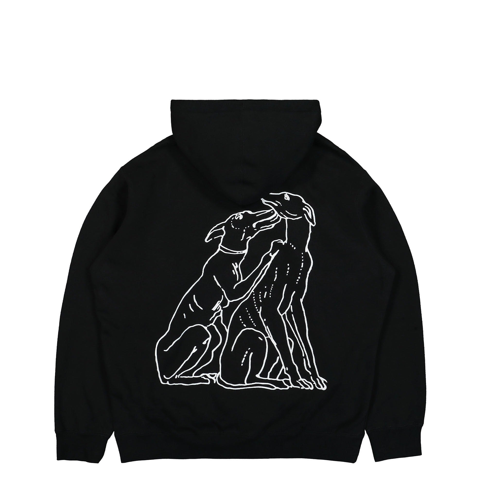 Obey Crude Hood Black Hoodies Close-up | Overkill