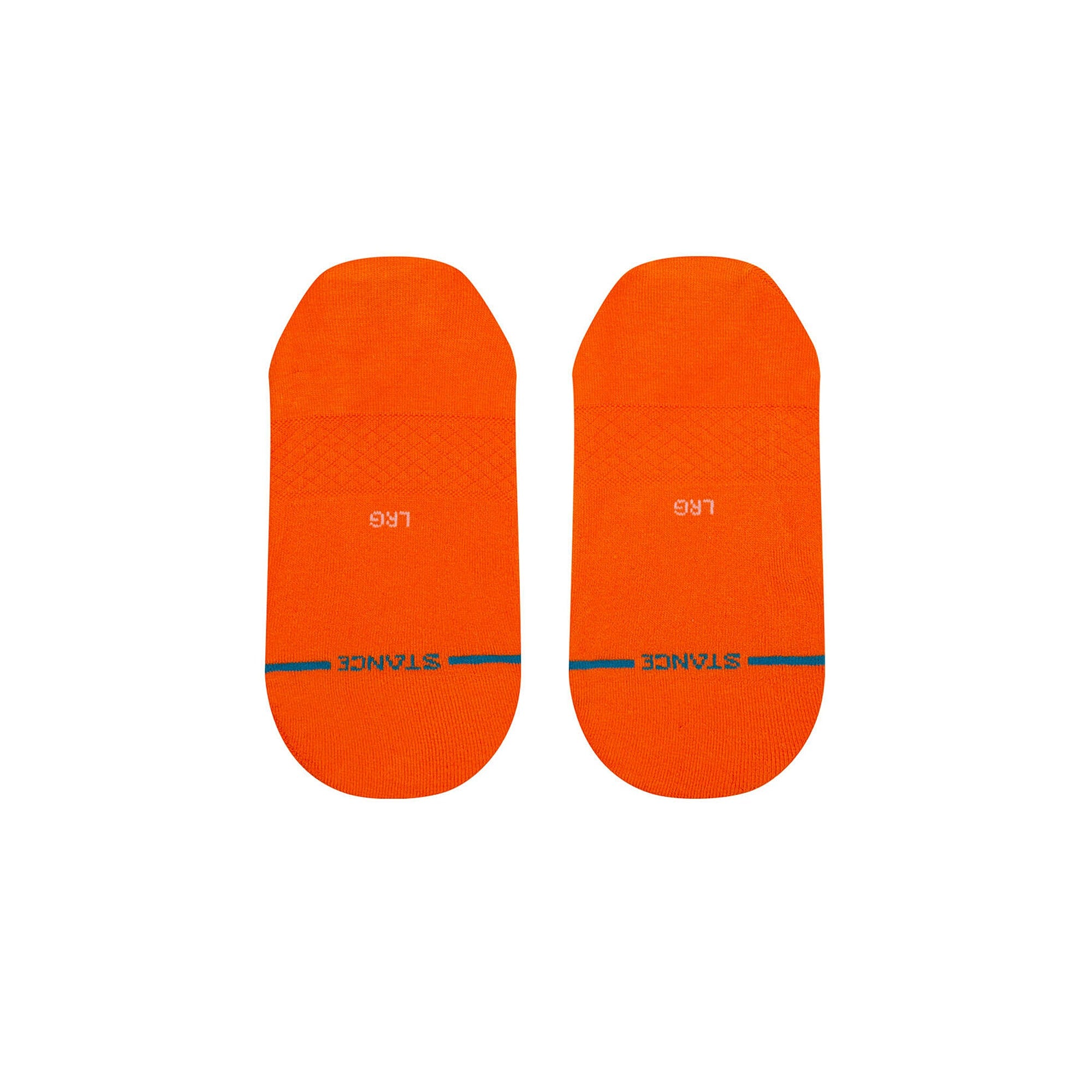 Stance Icon No Show Socks Orange Socks Close-up | Overkill