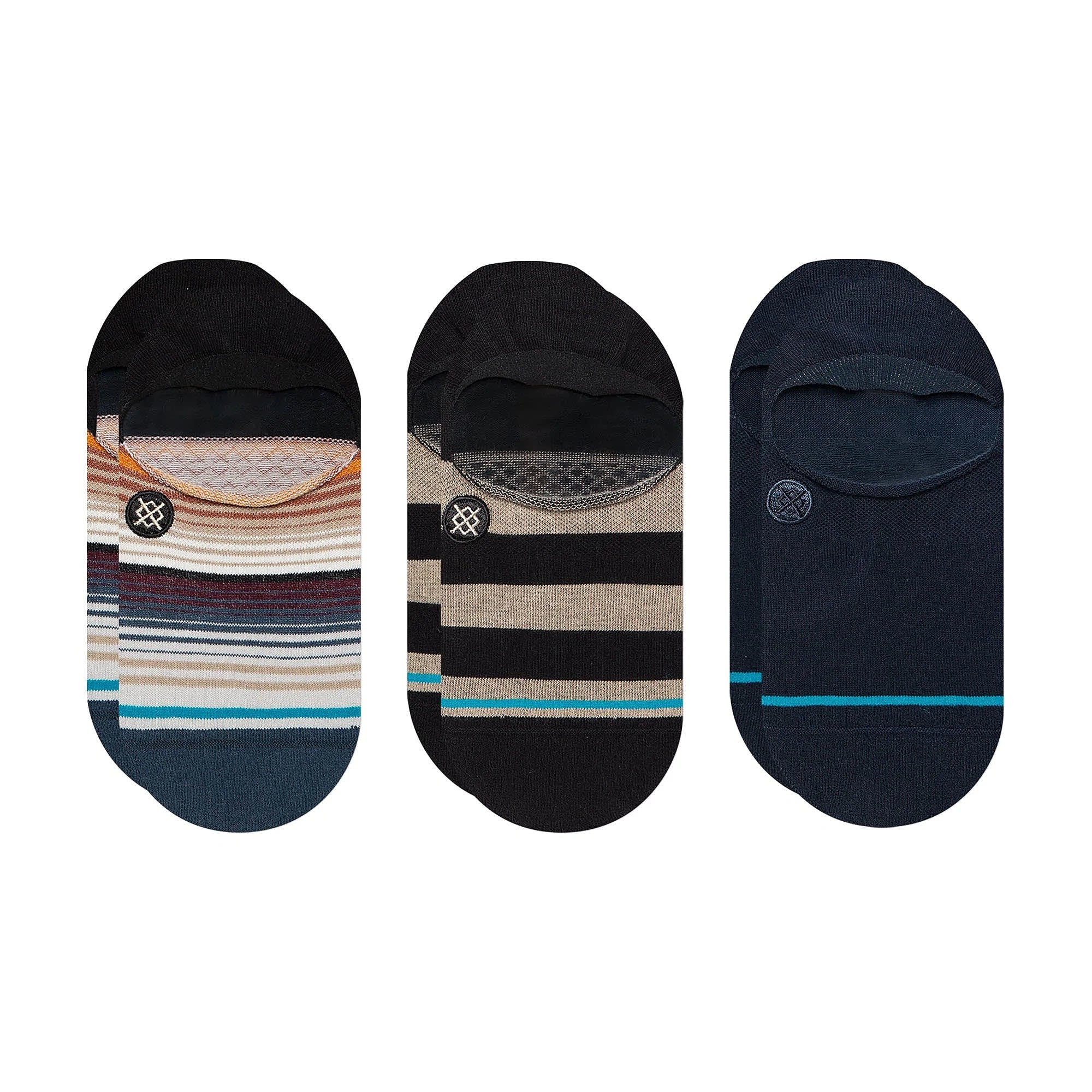 Stance Current 3 Pack Socks Blue Socks A145C22CUR-BLU | Overkill