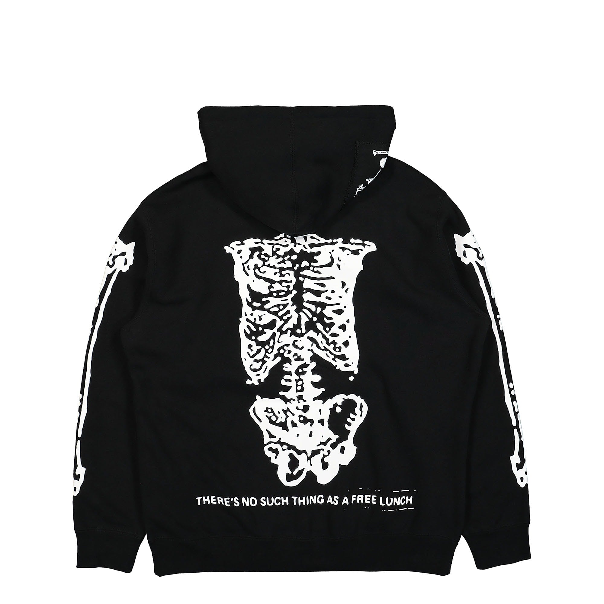 Obey World Zip Hood Black Hoodies Close-up | Overkill
