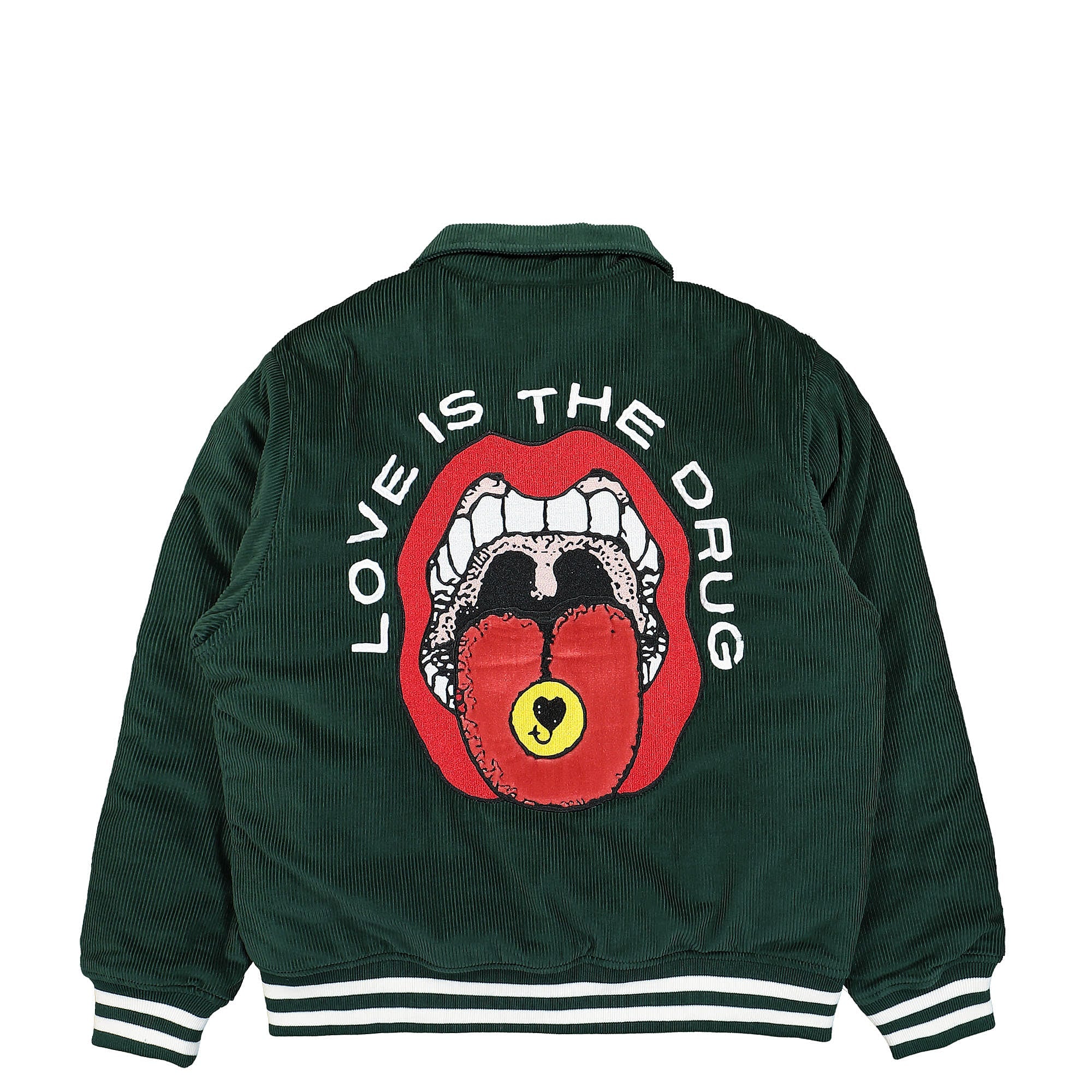 Obey Unwound Jacket Dark Cedar Jackets Close-up | Overkill