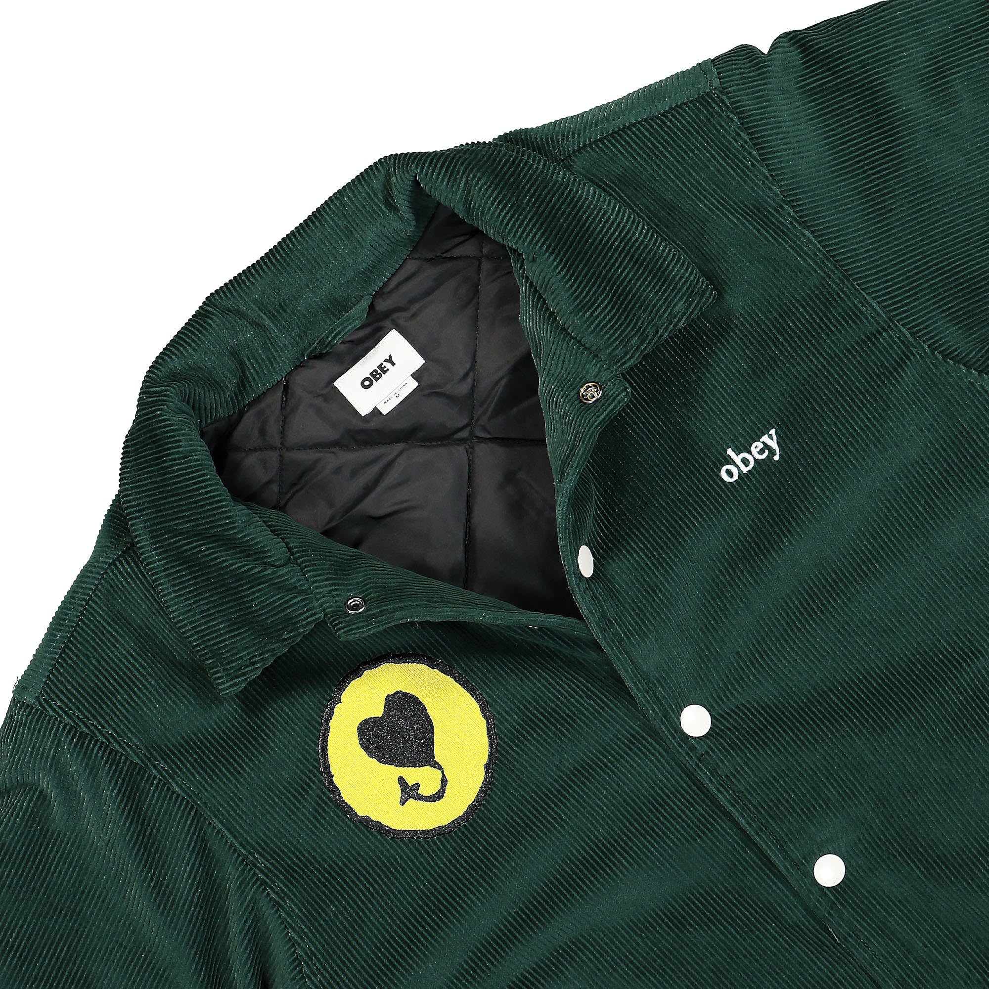 Obey Unwound Jacket Dark Cedar Jackets Material | Overkill
