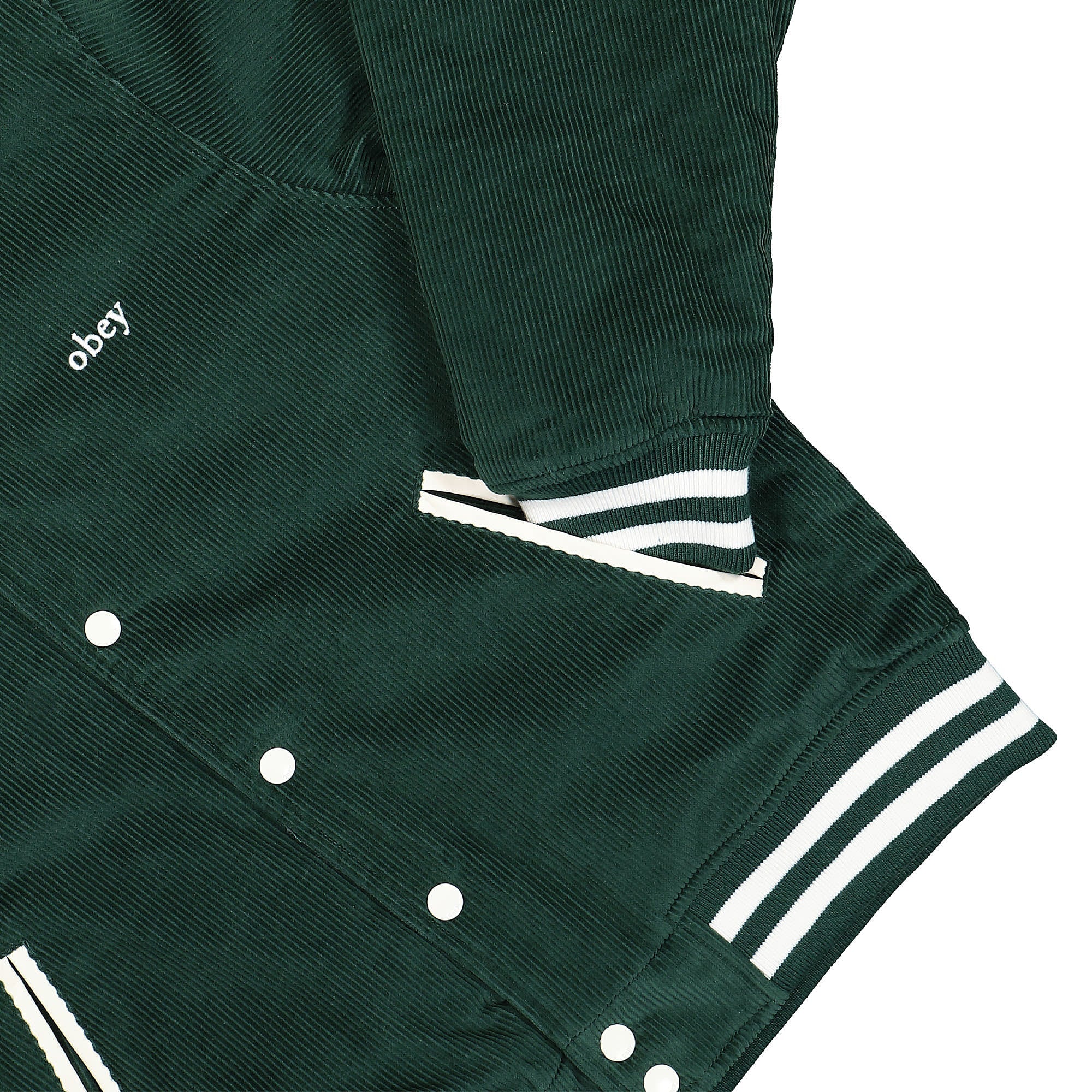 Obey Unwound Jacket Dark Cedar Jackets Detailfoto | Overkill