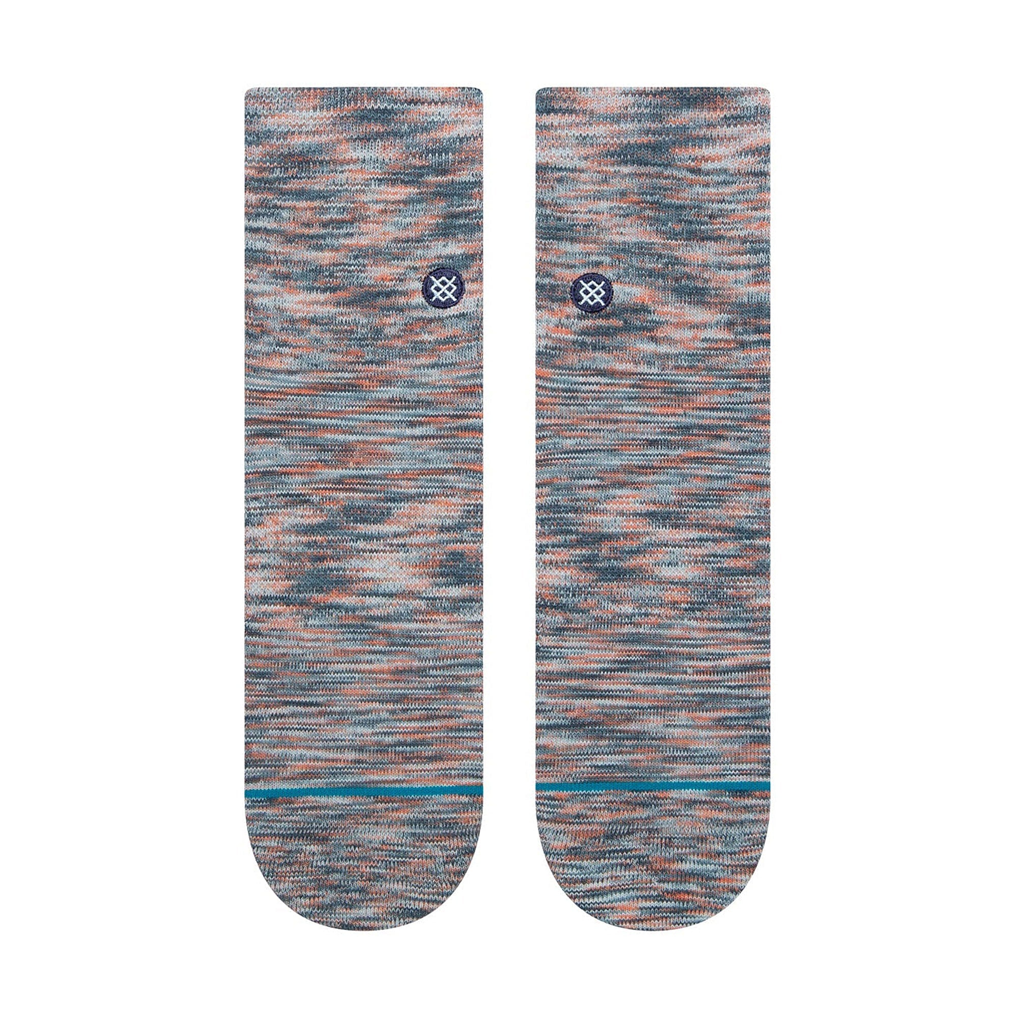 Stance Cosmics Quarter Socks Orange Socks Material | Overkill