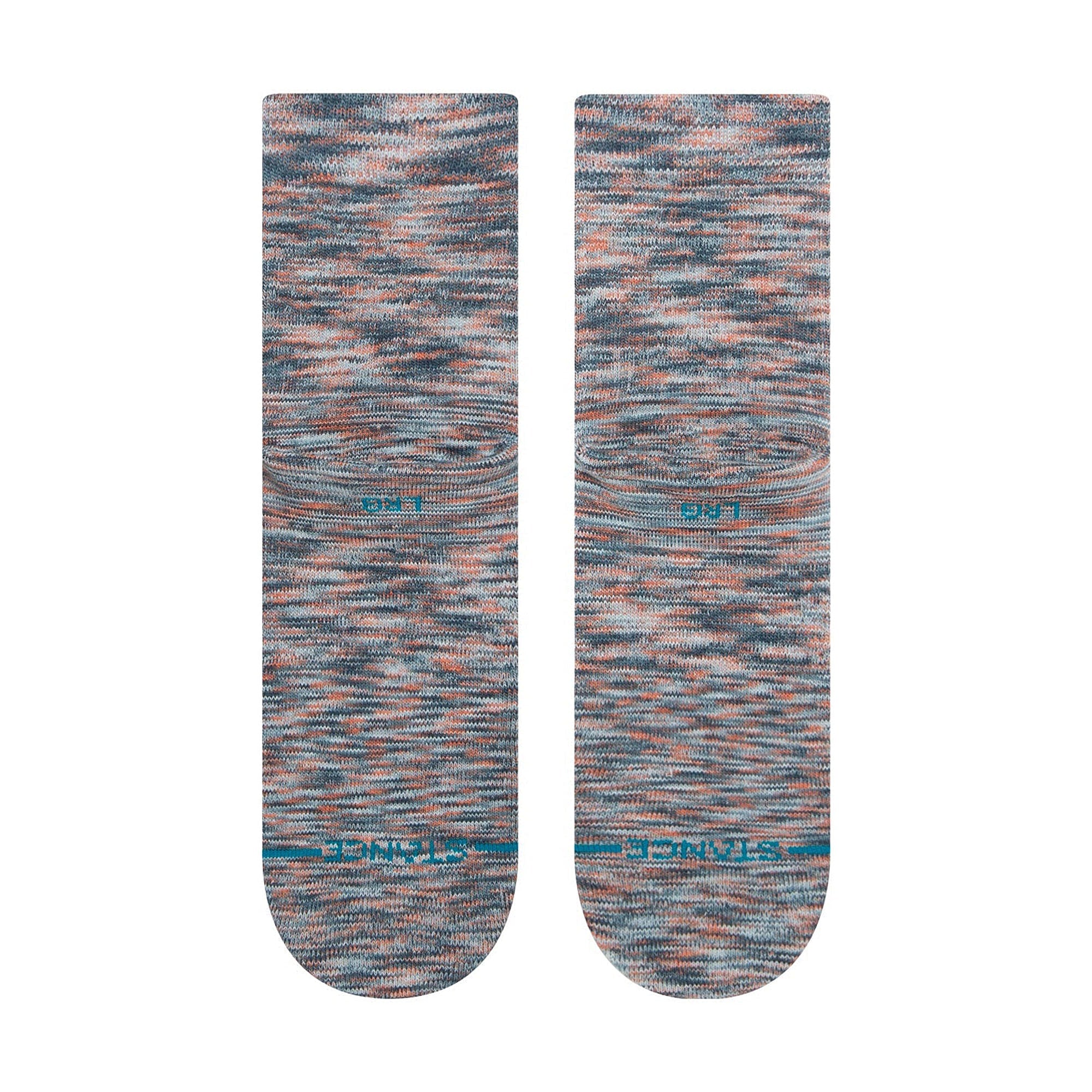 Stance Cosmics Quarter Socks Orange Socks Close-up | Overkill