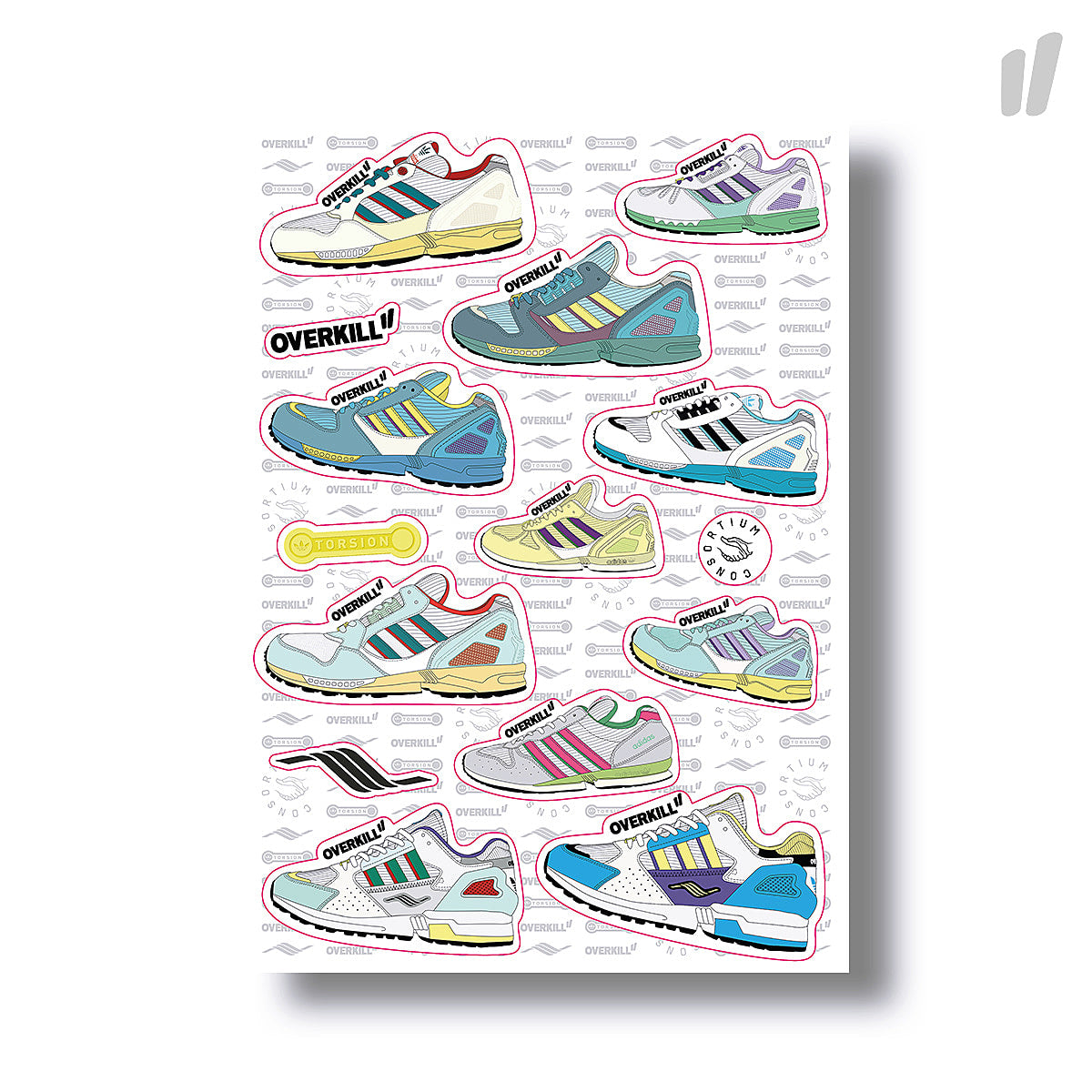 Overkill ZX10K "I CAN IF I WANT" Magnetbogen No.2 Various | Overkill