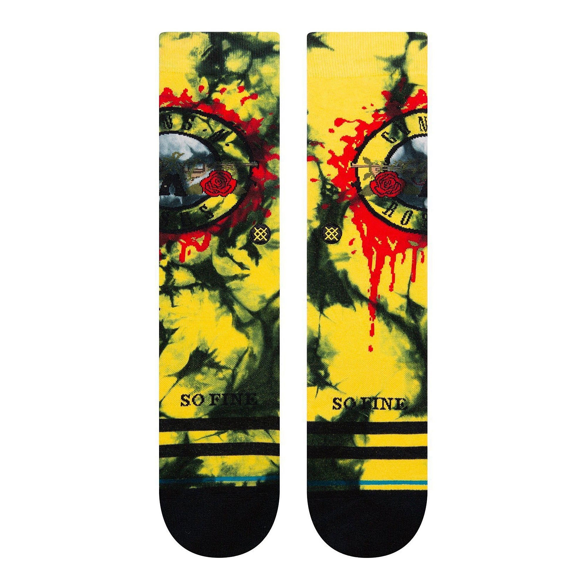 Stance So Fine Socks Yellow Socks Material | Overkill