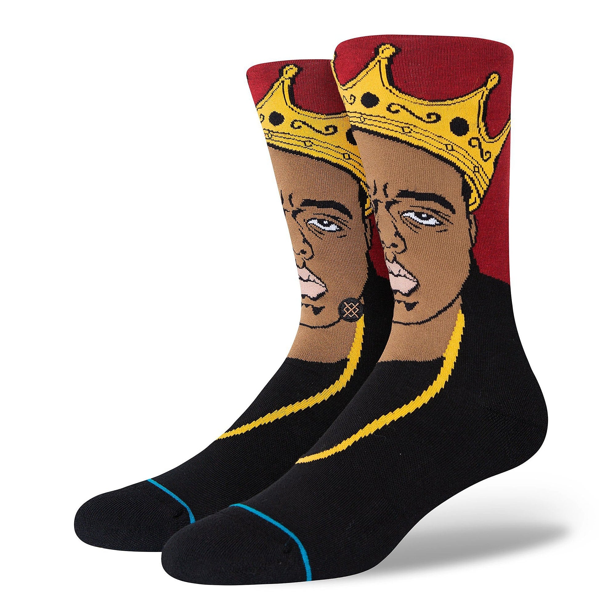 Stance Biggie Resurrected Socks Black Socks A545D21BIG-BLK | Overkill