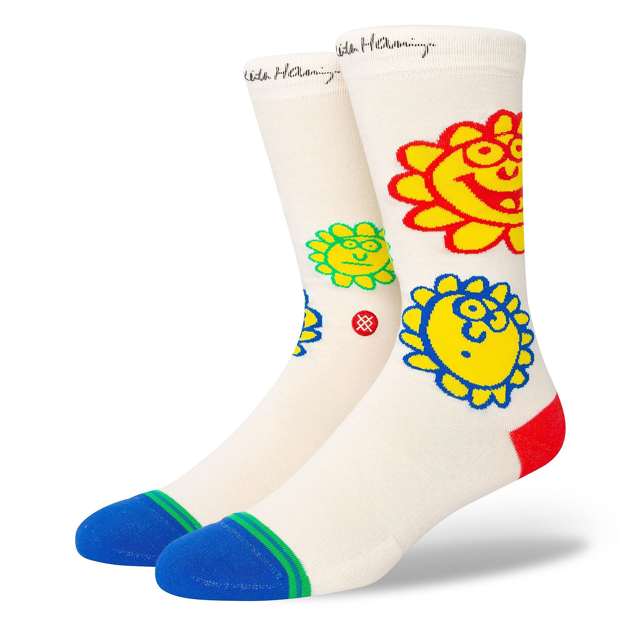 Stance Happy Fields Socks Off White Socks A545D22HAP-OFW | Overkill