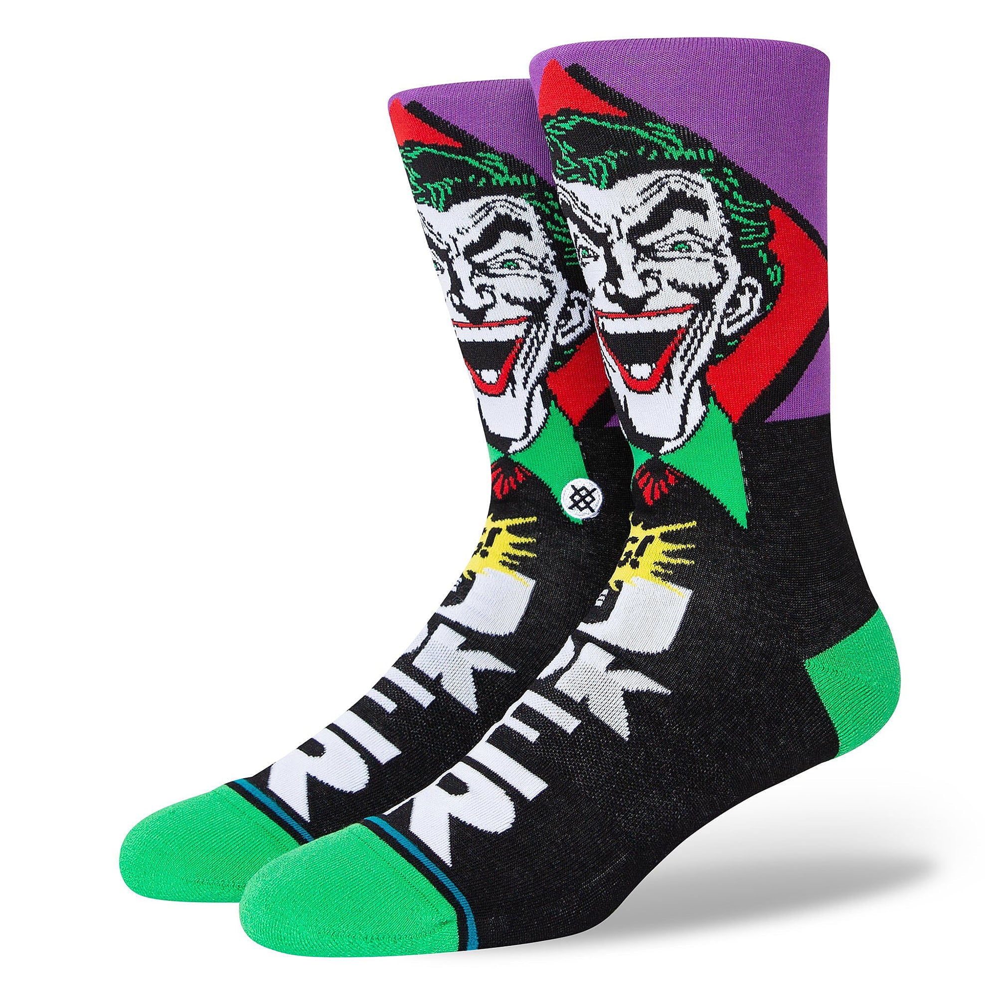 Stance Joker Comic Socks Black Socks A545D22JOK-BLK | Overkill