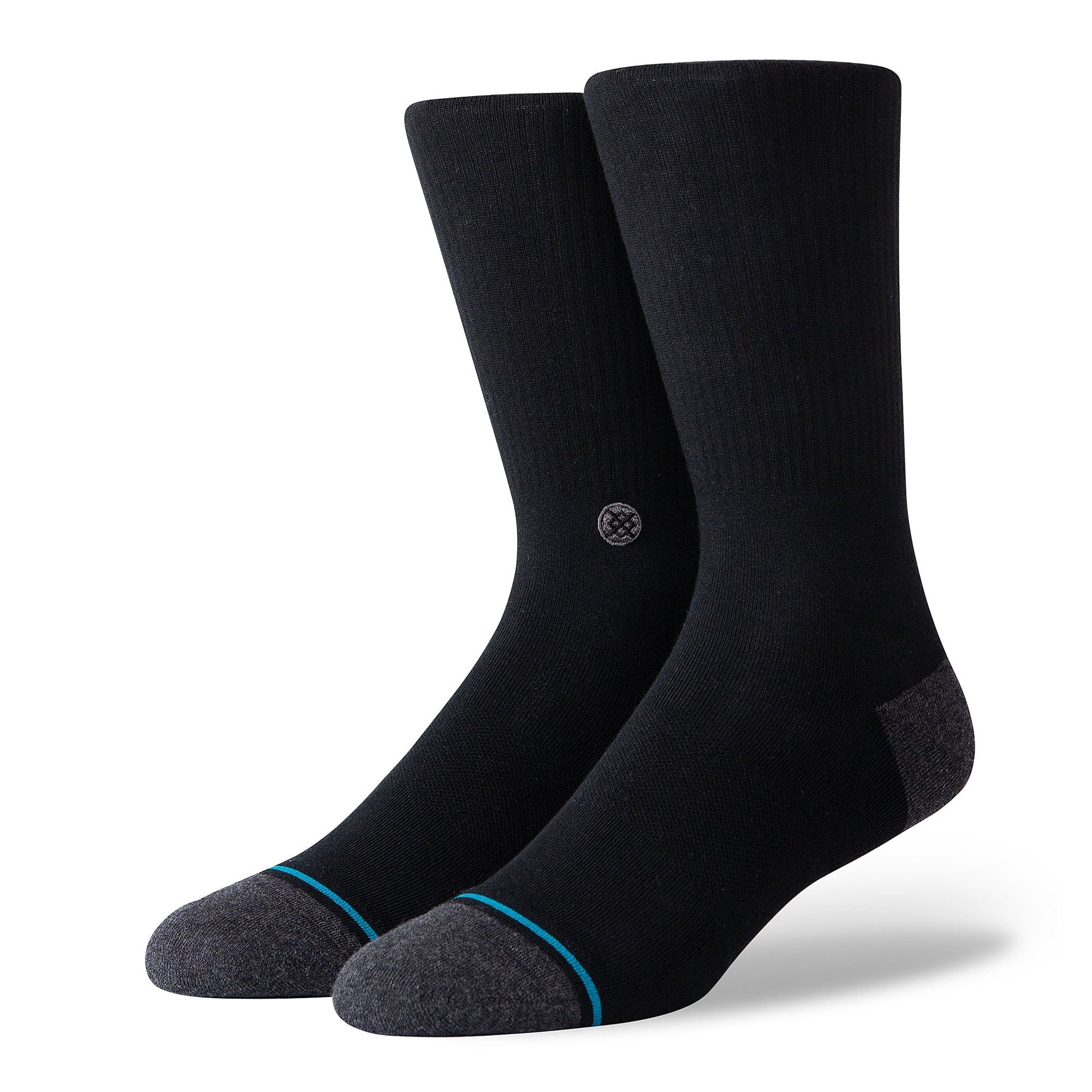 Stance Icon ST 200 Socks Black Socks A546A20IS2-BLK | Overkill