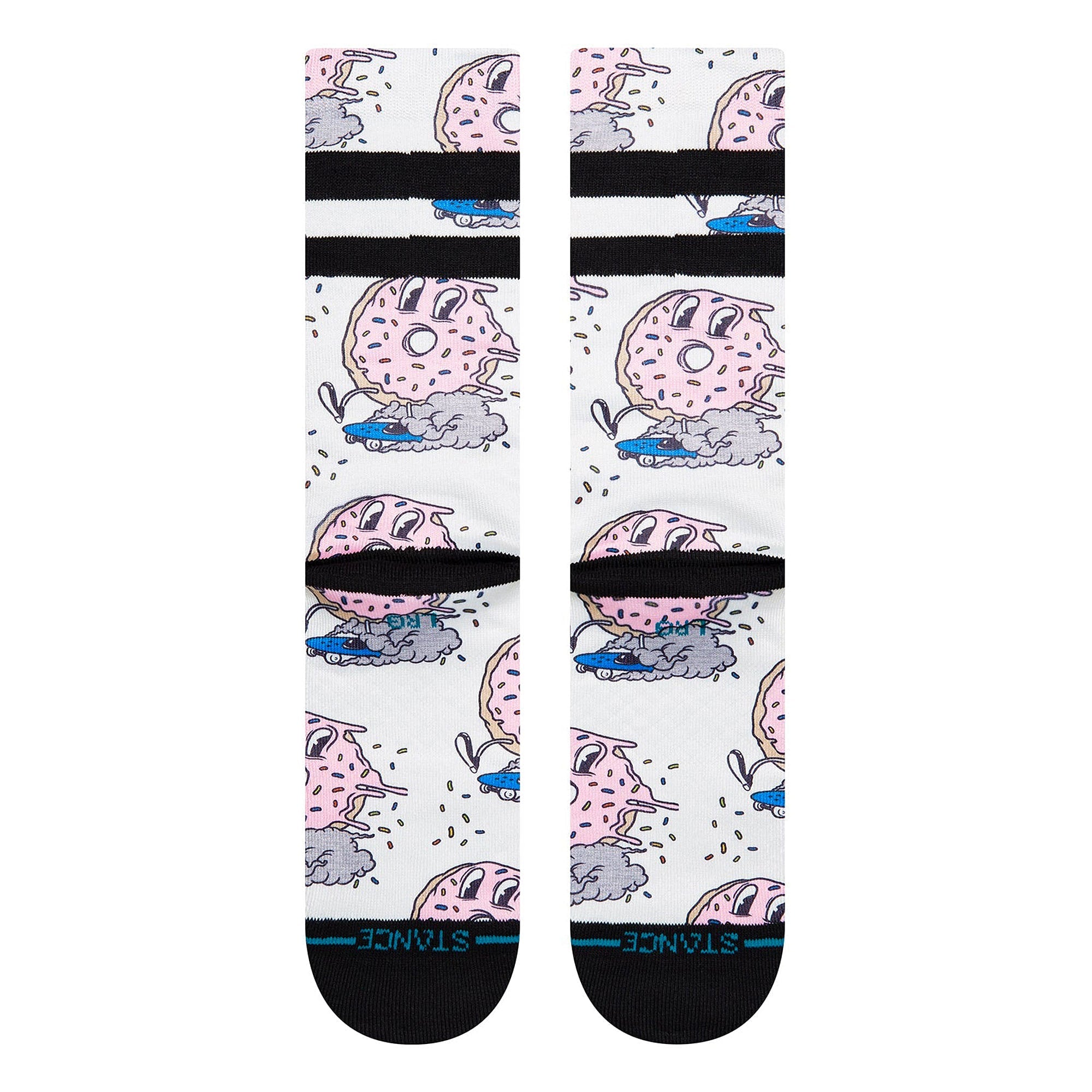 Stance Cruzin For A Bruzin Socks Off White Socks Close-up | Overkill