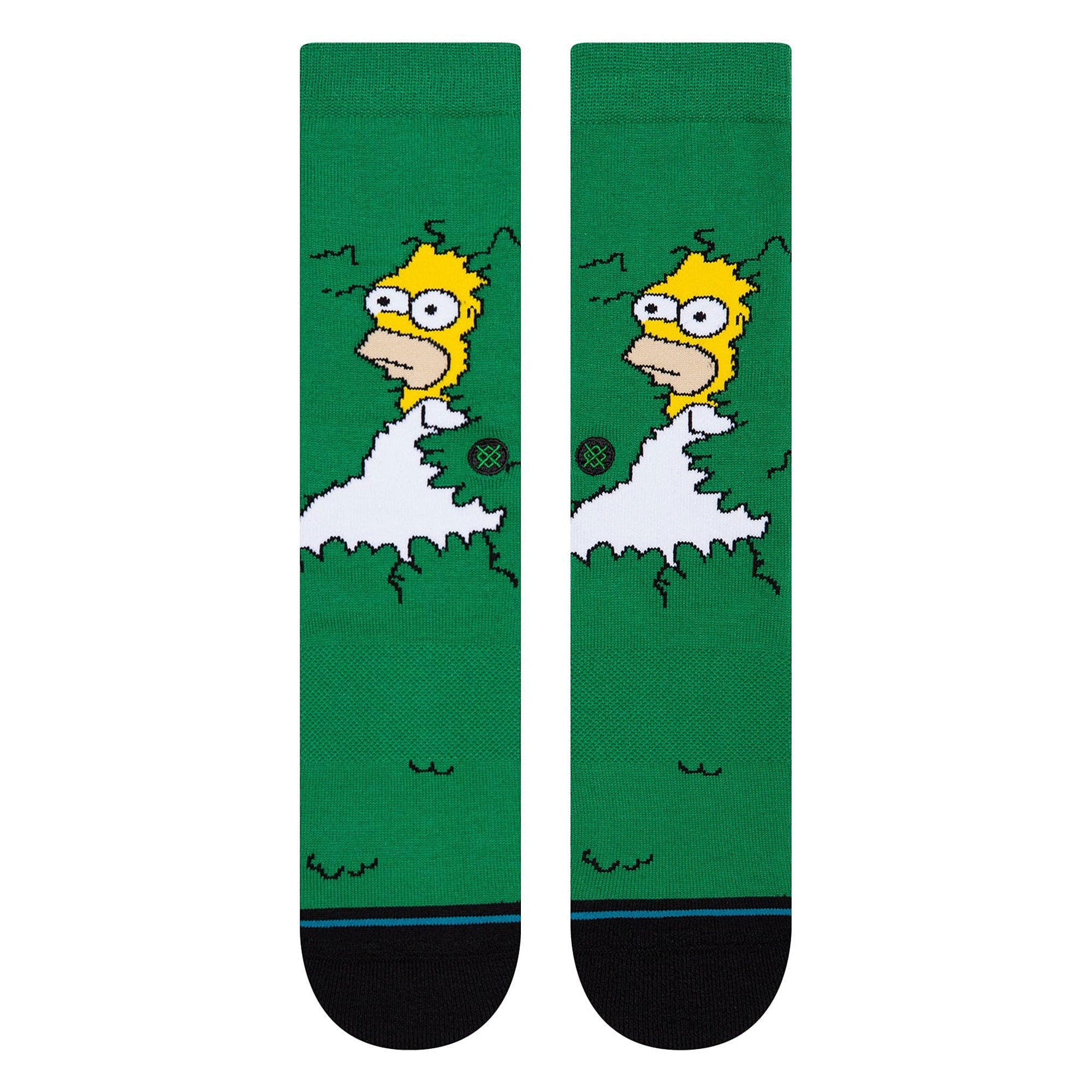 Stance Homer Socks Green Socks Material | Overkill