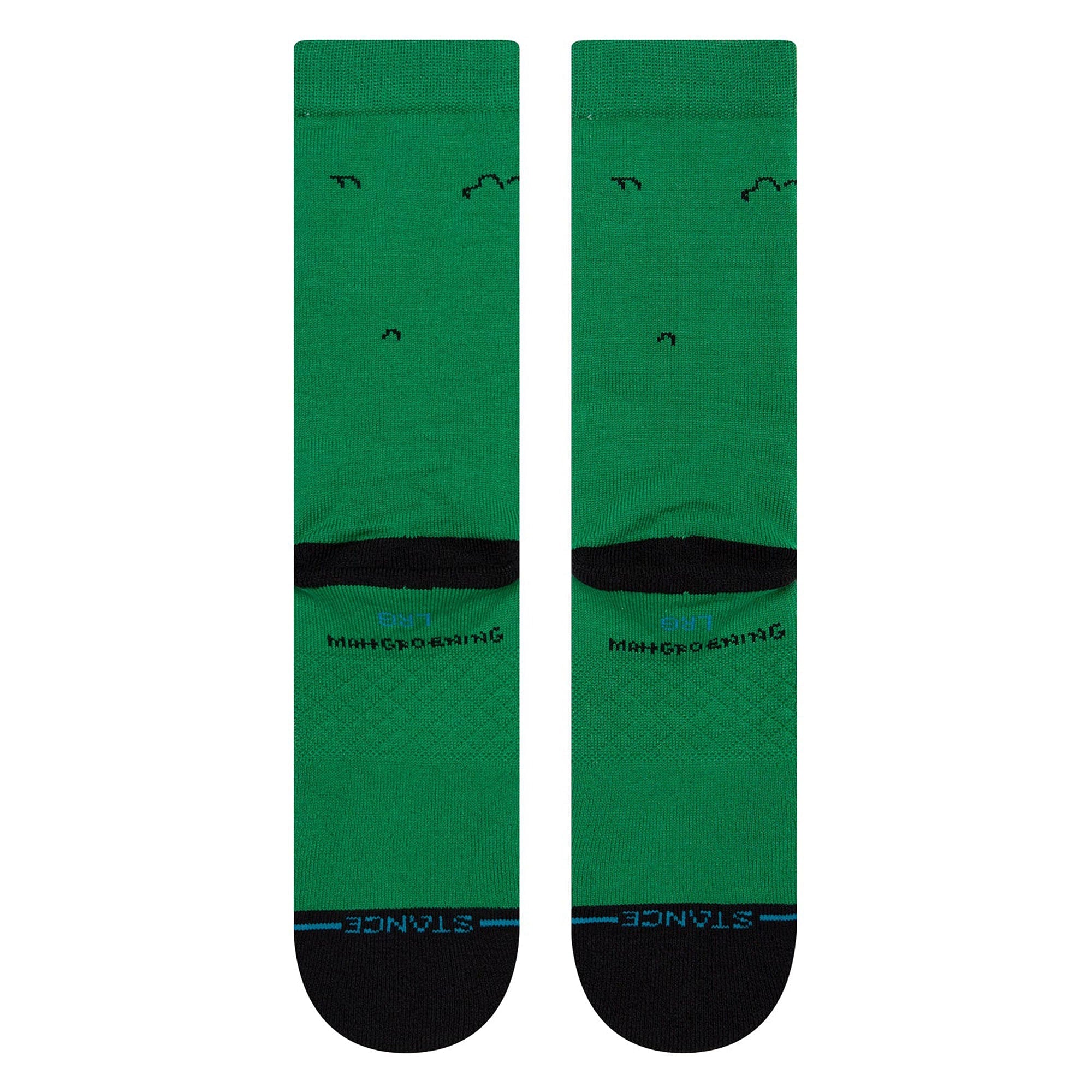 Stance Homer Socks Green Socks Close-up | Overkill