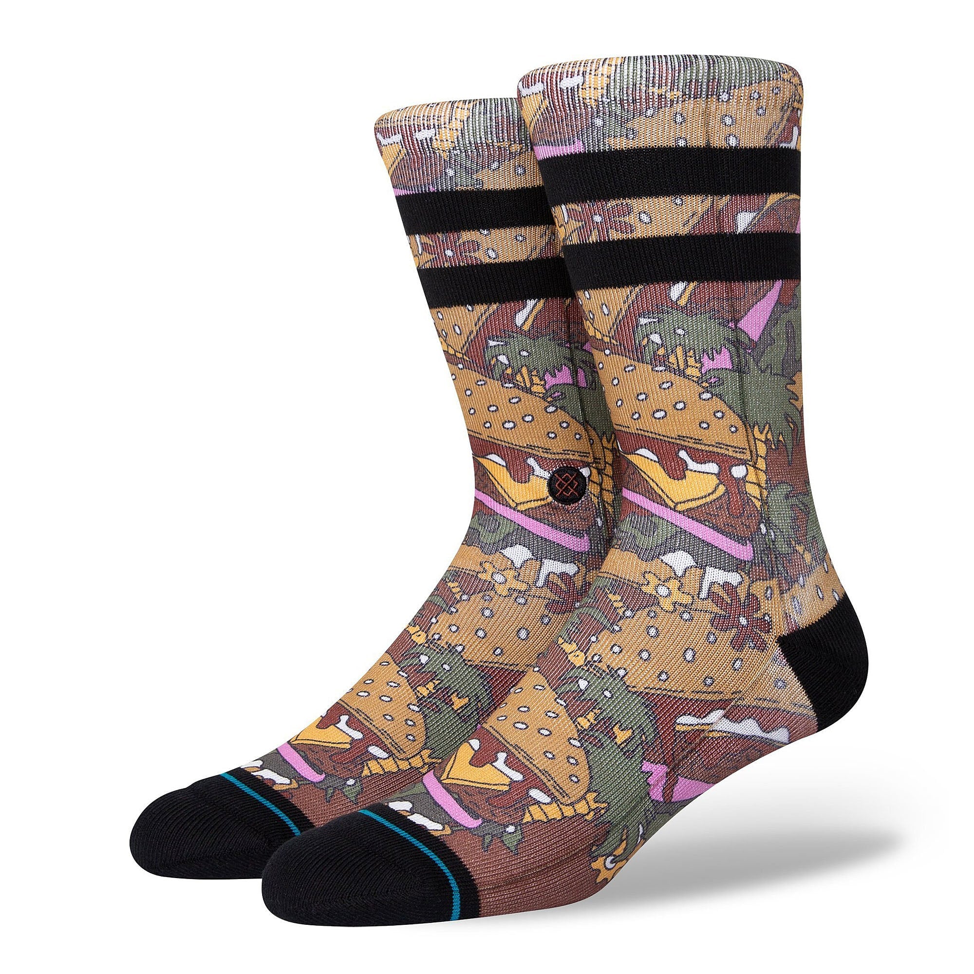 Stance Snakk Socks Black Socks A555C21SNA-BLK | Overkill