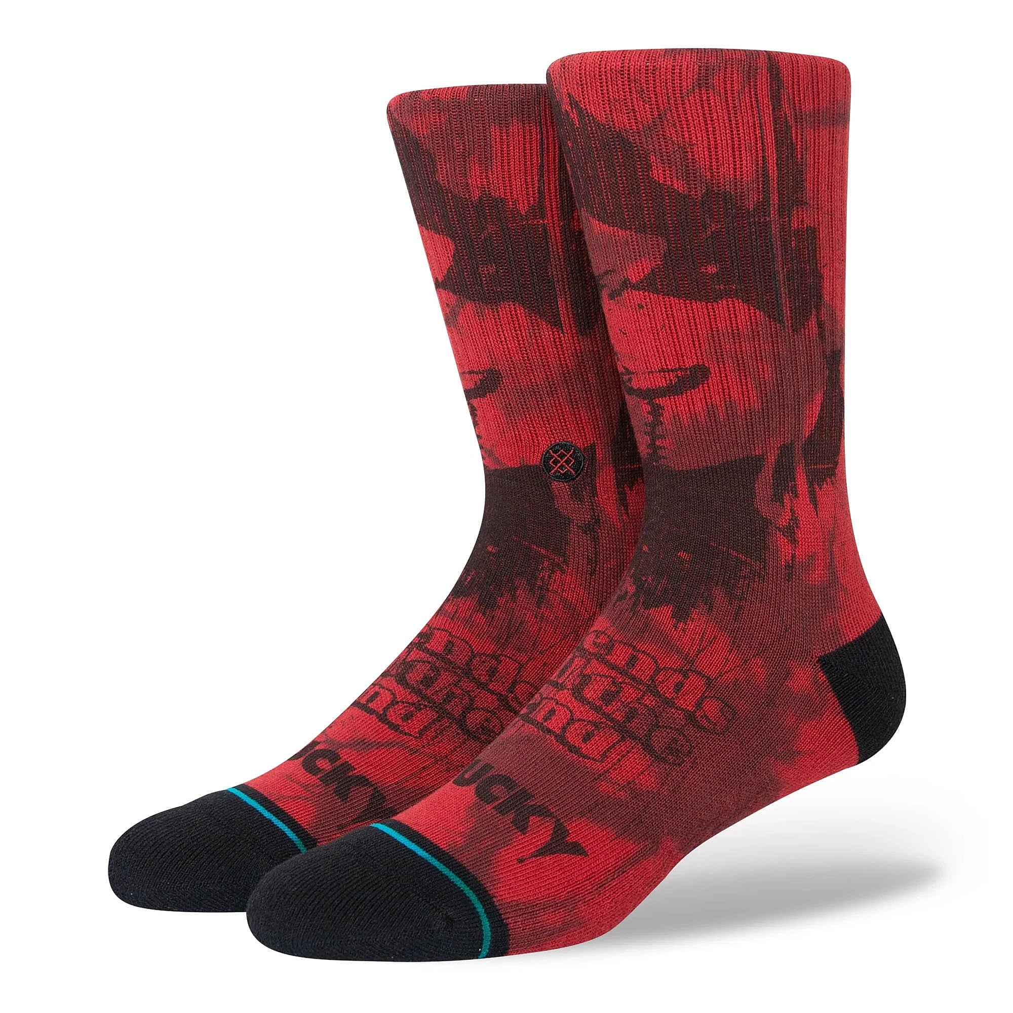 Stance Wanna Play Socks Black Socks A555C22WAN-BLK | Overkill