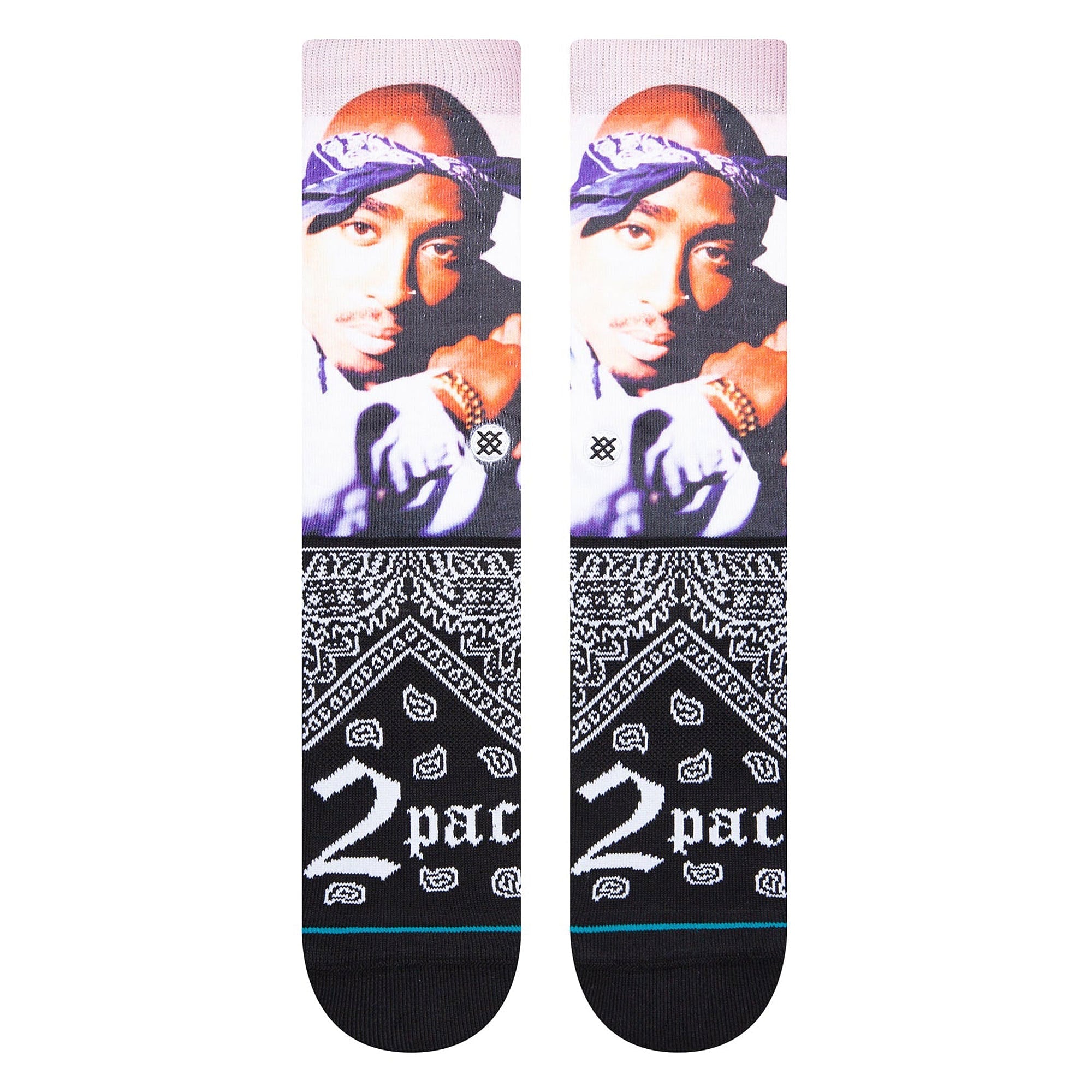 Stance Makaveli Socks Black Socks Material | Overkill