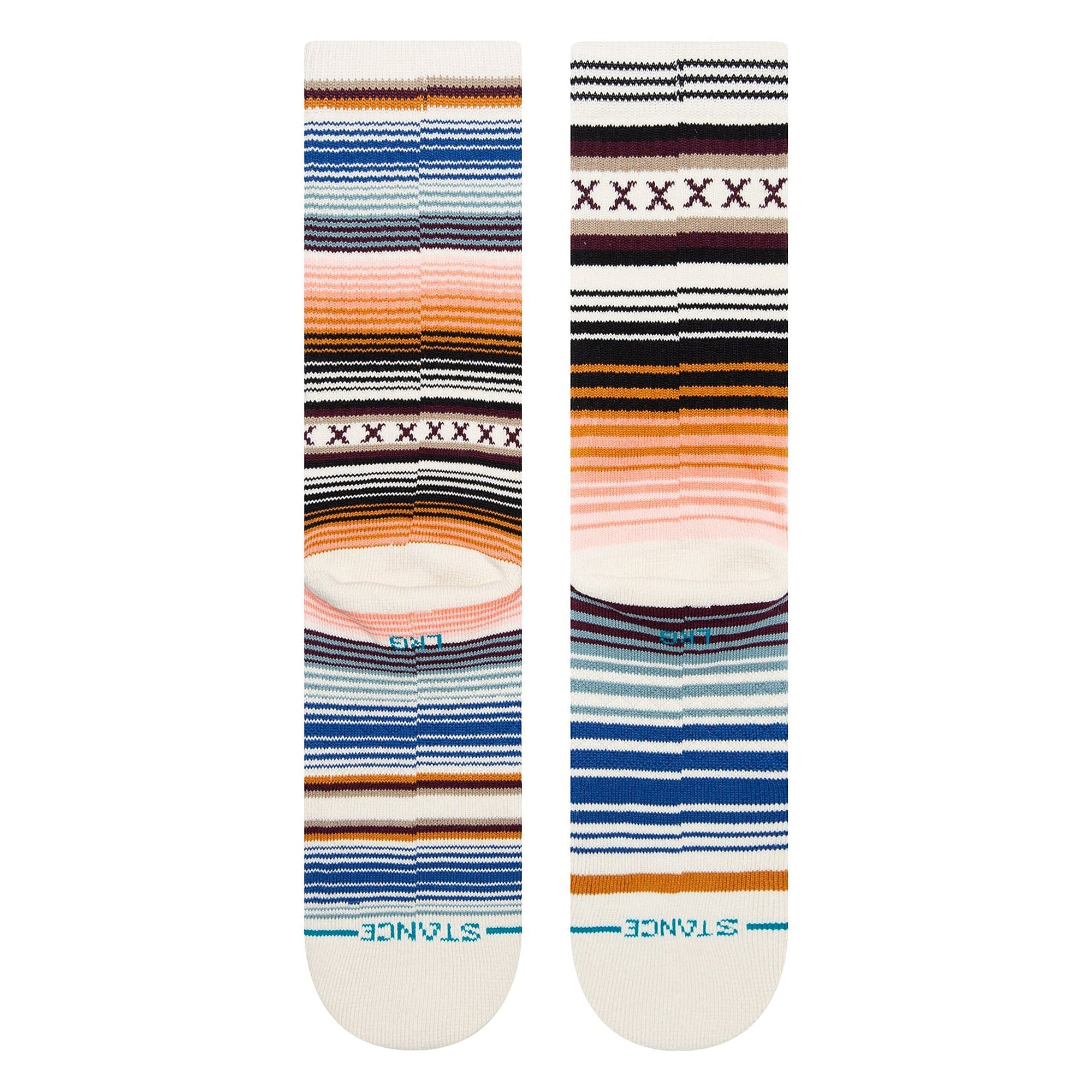 Stance Curren ST Crew Socks Wine Socks Close-up | Overkill