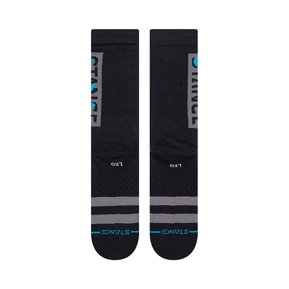 Stance Stash OG Socks Black Socks Close-up | Overkill