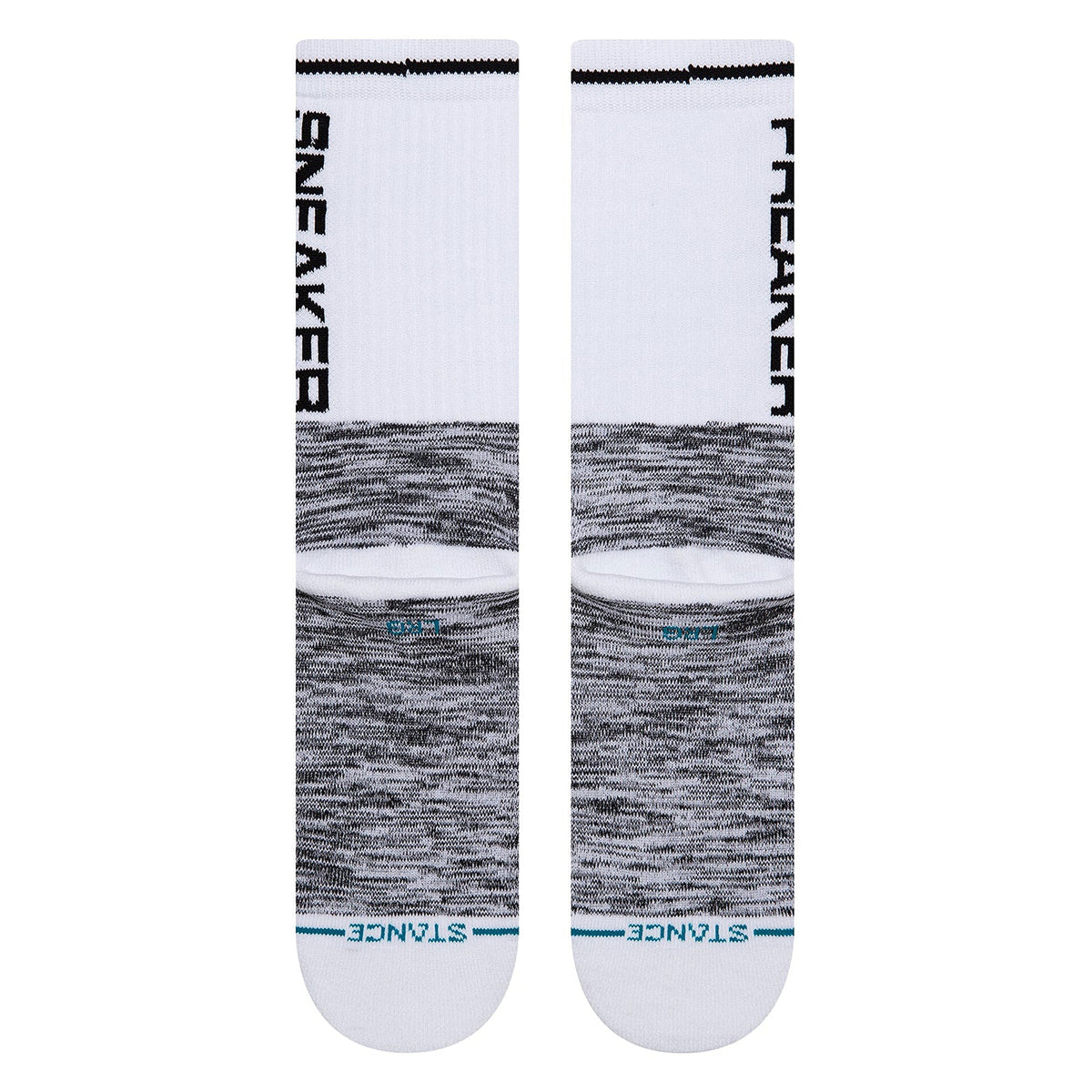 Stance Freaker Socks White Socks Close-up | Overkill