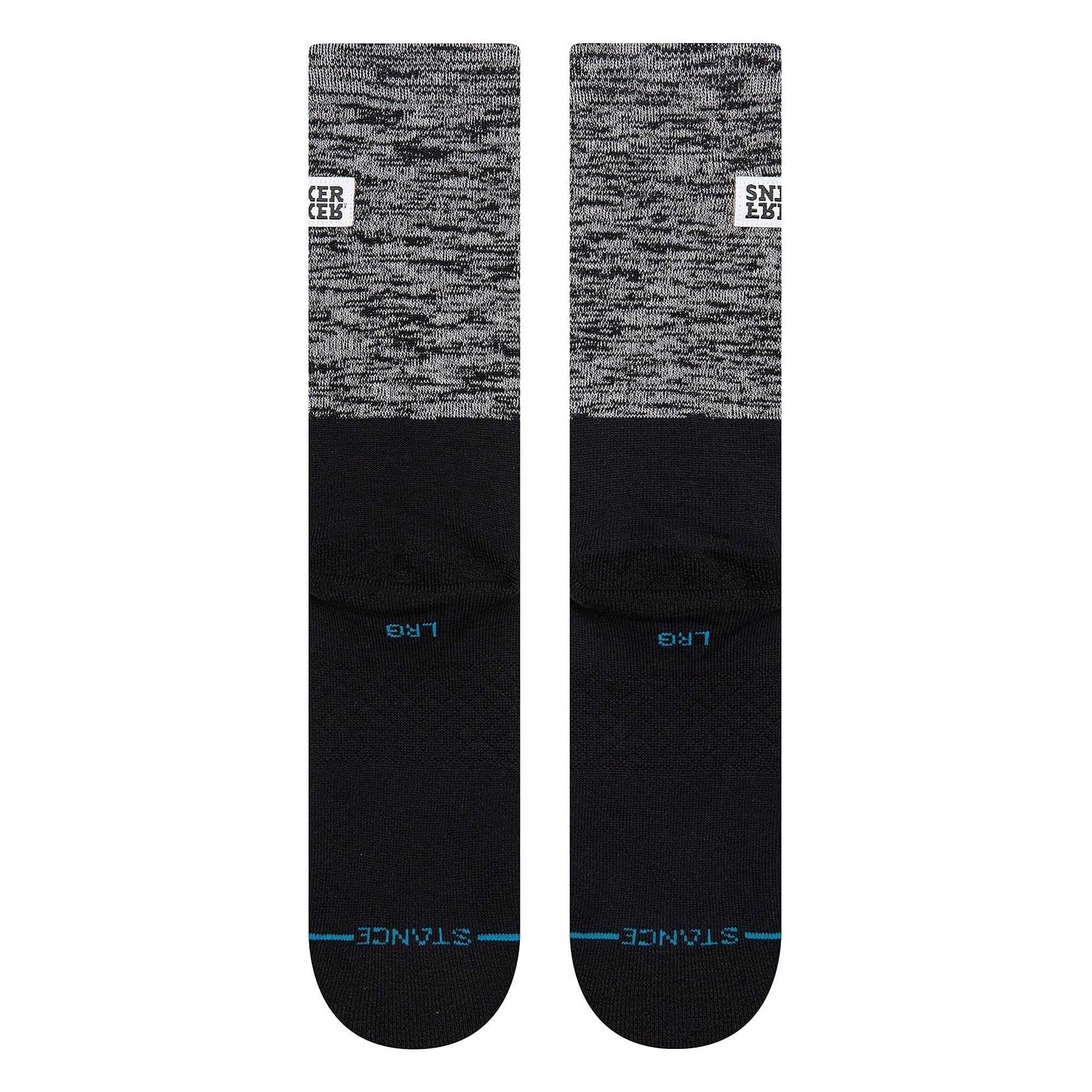 Stance Freaker Patch Socks Black Socks Close-up | Overkill
