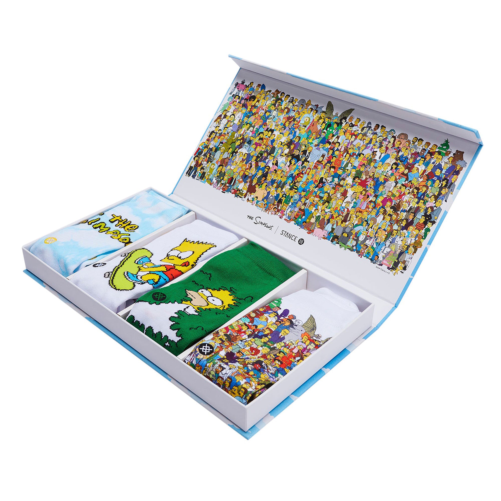 Stance Simpsons Box Set Multi Socks Material | Overkill