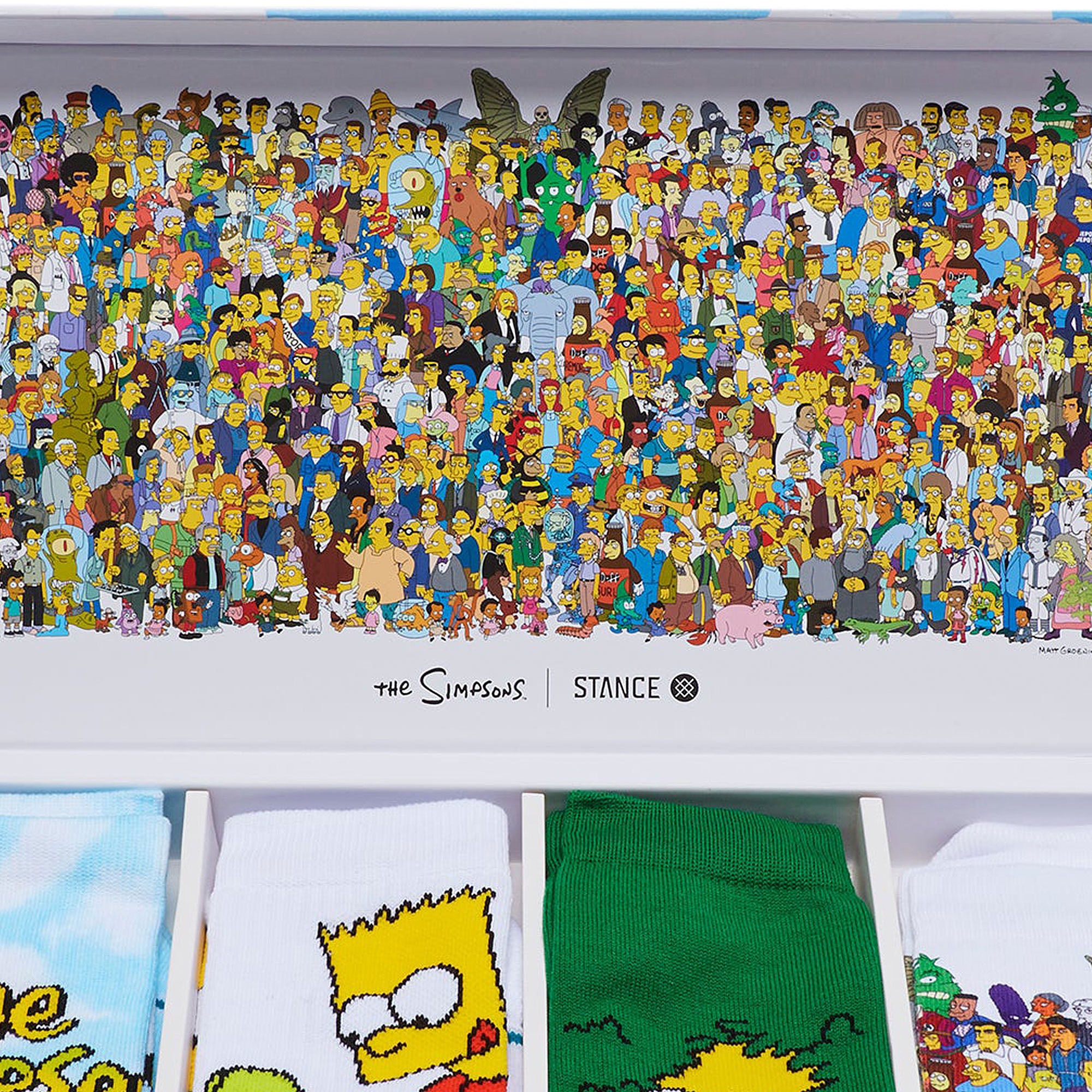 Stance Simpsons Box Set Multi Socks Detail view 2 | Overkill