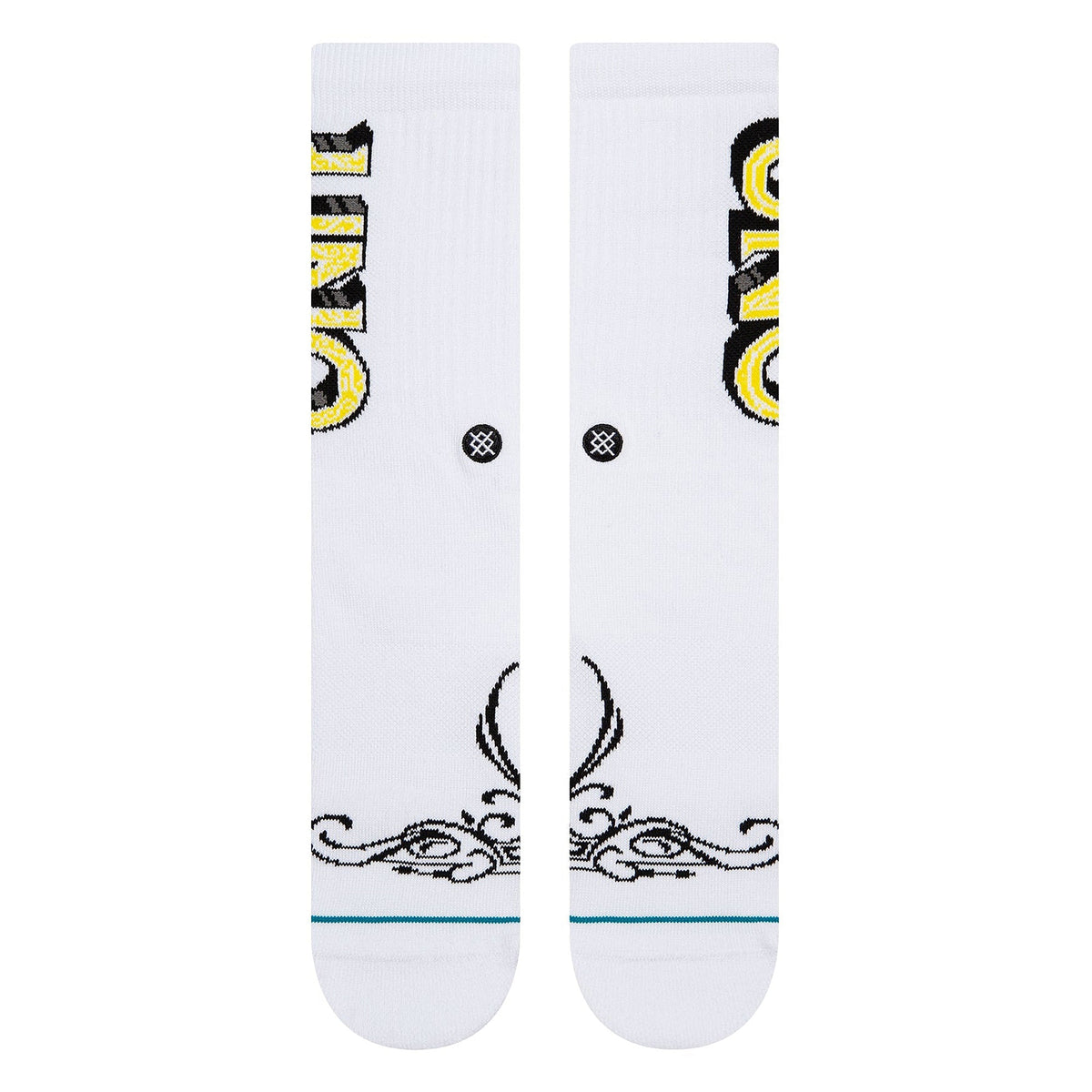 Stance Uno x Cartoon Socks White Socks Material | Overkill