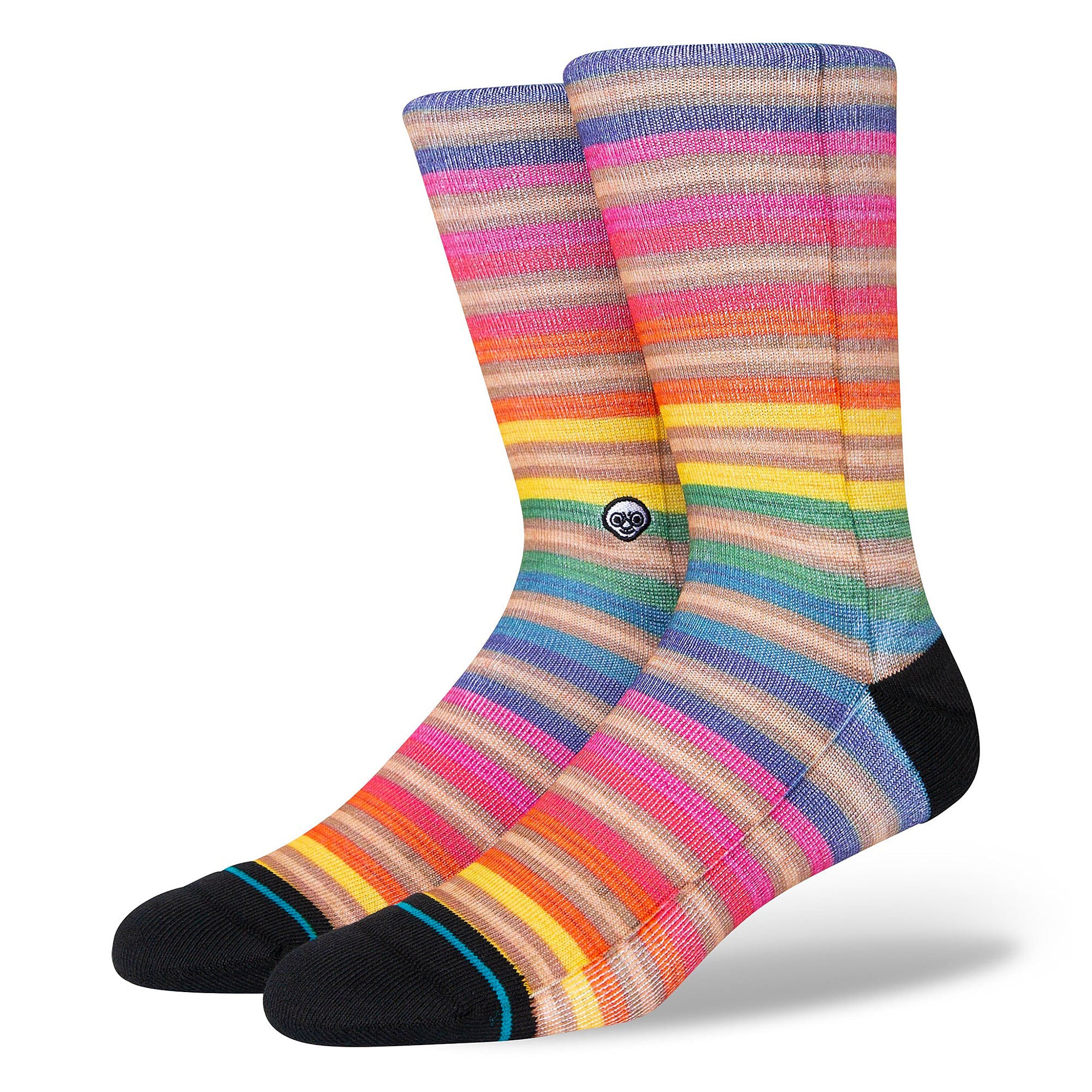 Stance Haroshi Stripe Socks Multi Socks A556B22HAR-MUL | Overkill