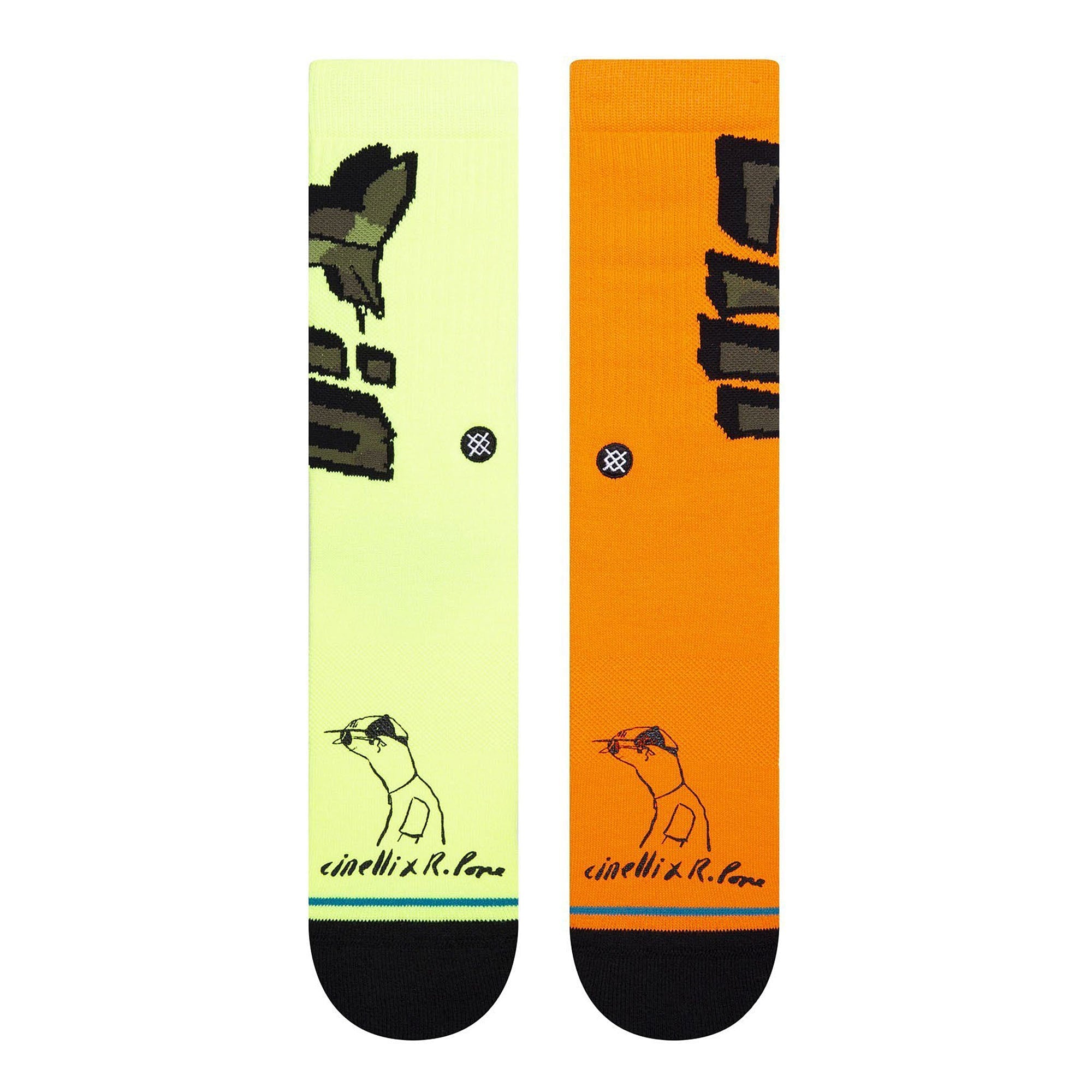 Stance Cinelli RP Crew Socks Multi Socks Material | Overkill