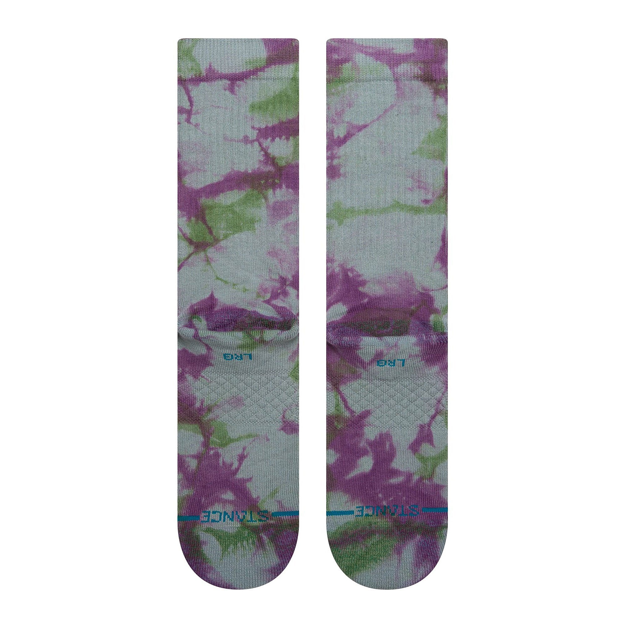 Stance Elation Socks Blue Socks Close-up | Overkill