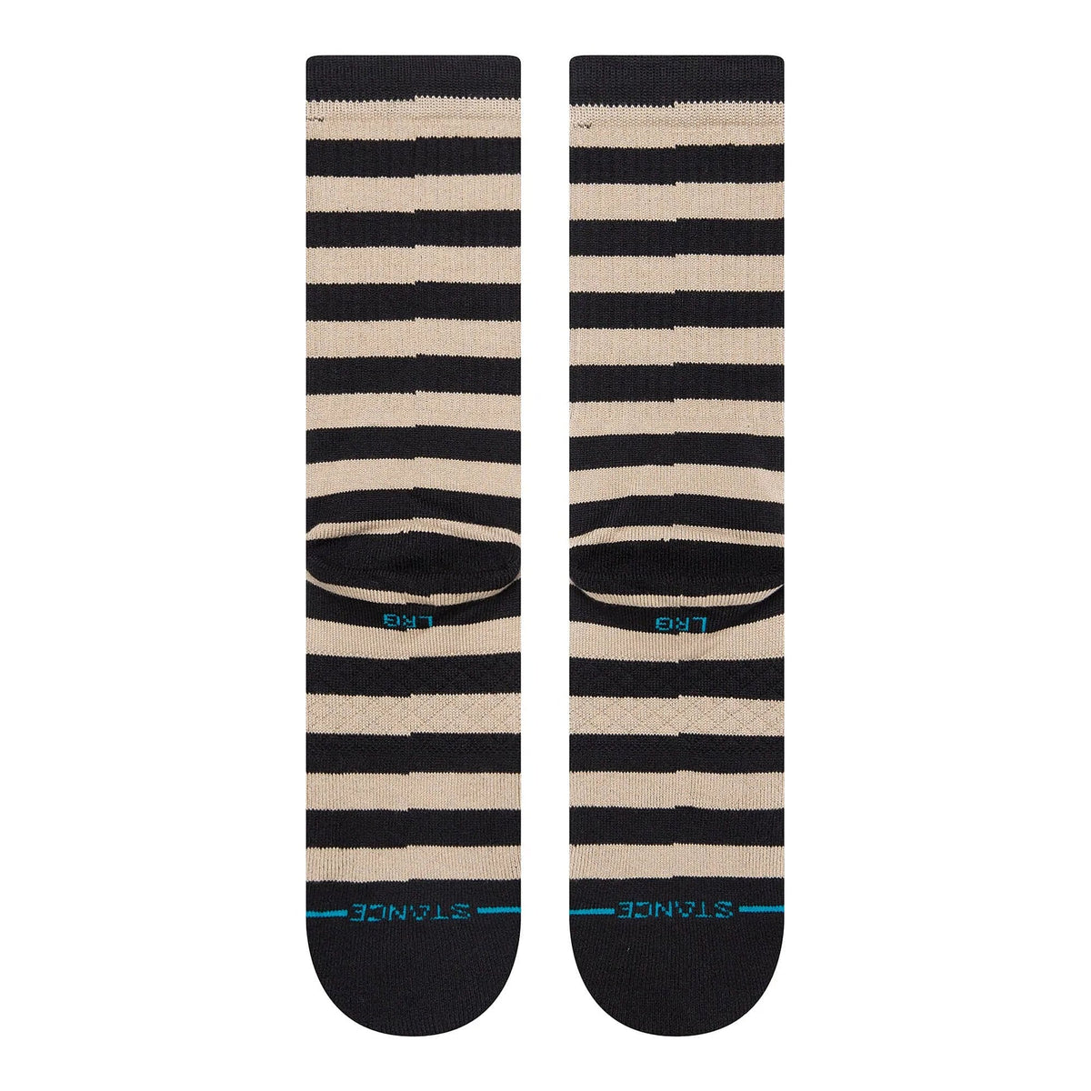 Stance Breton Socks Taupe Socks Close-up | Overkill