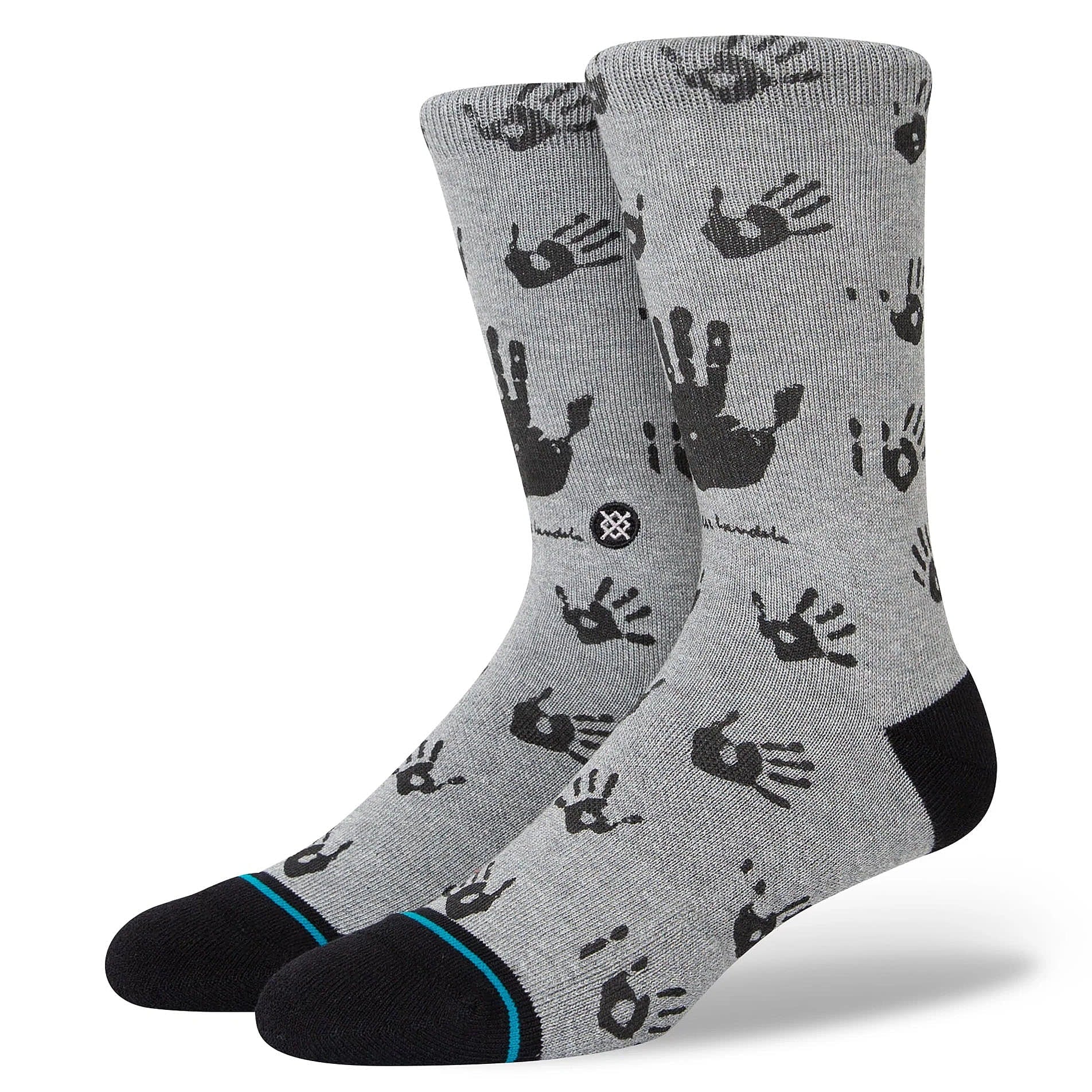 Stance House Of Mandela Socks Grey Socks A556C22HOU-GRY | Overkill