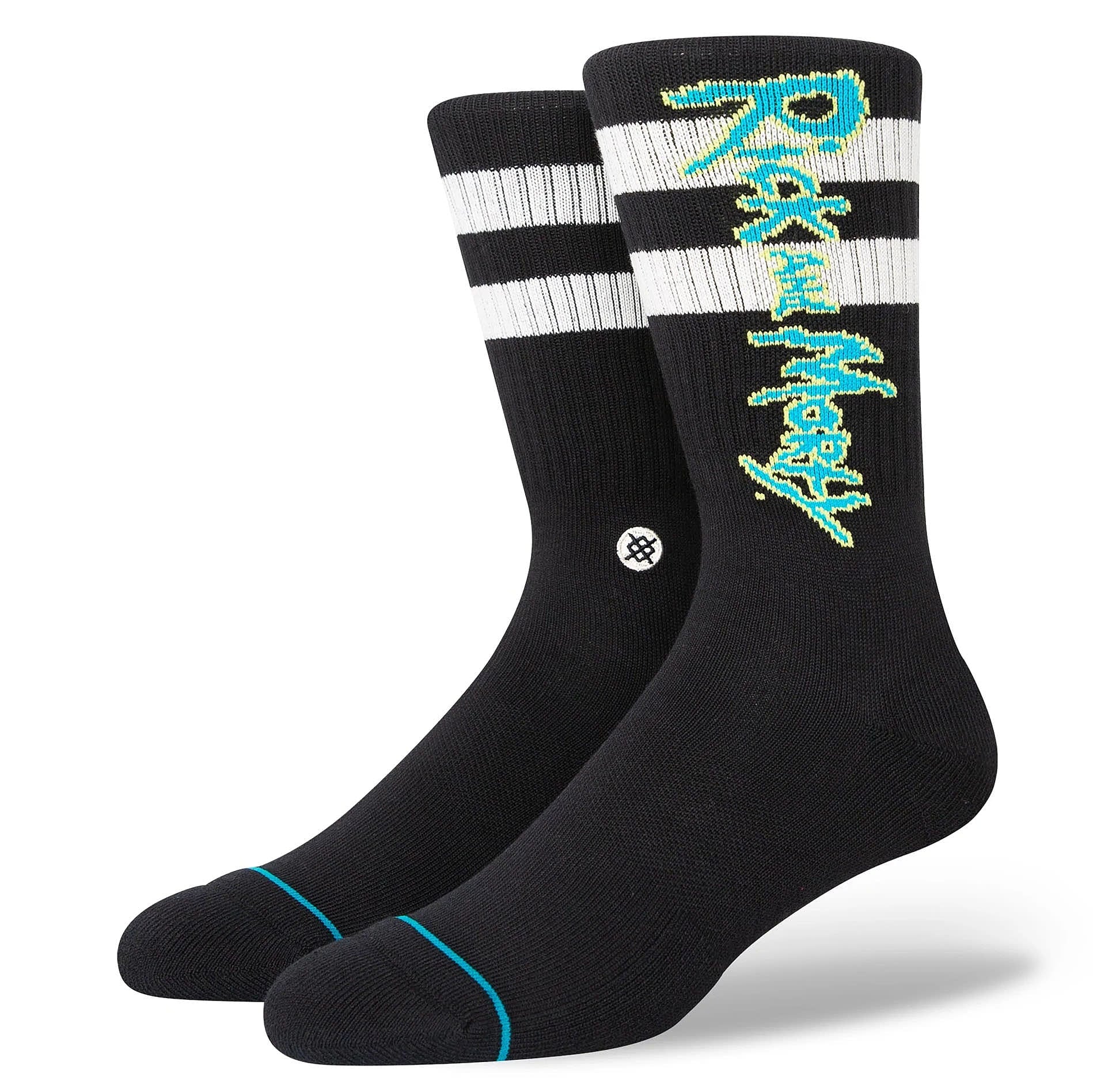 Stance Rick And Morty Socks Black Socks A556C22RIC-BLK | Overkill
