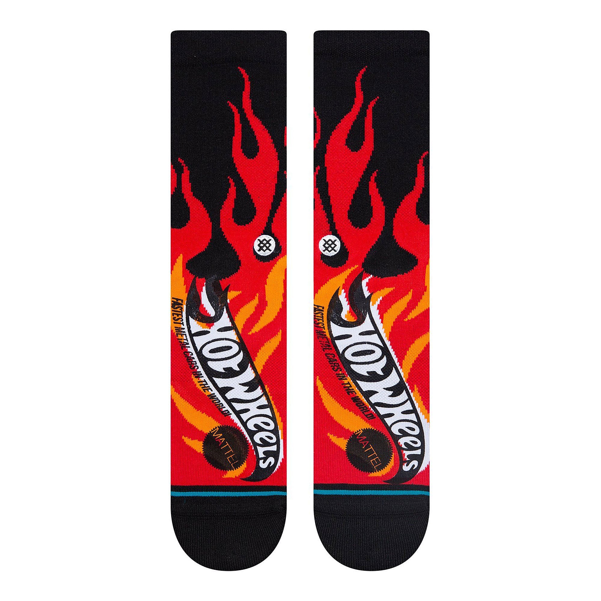 Stance Hot Licks Socks Black Socks Material | Overkill