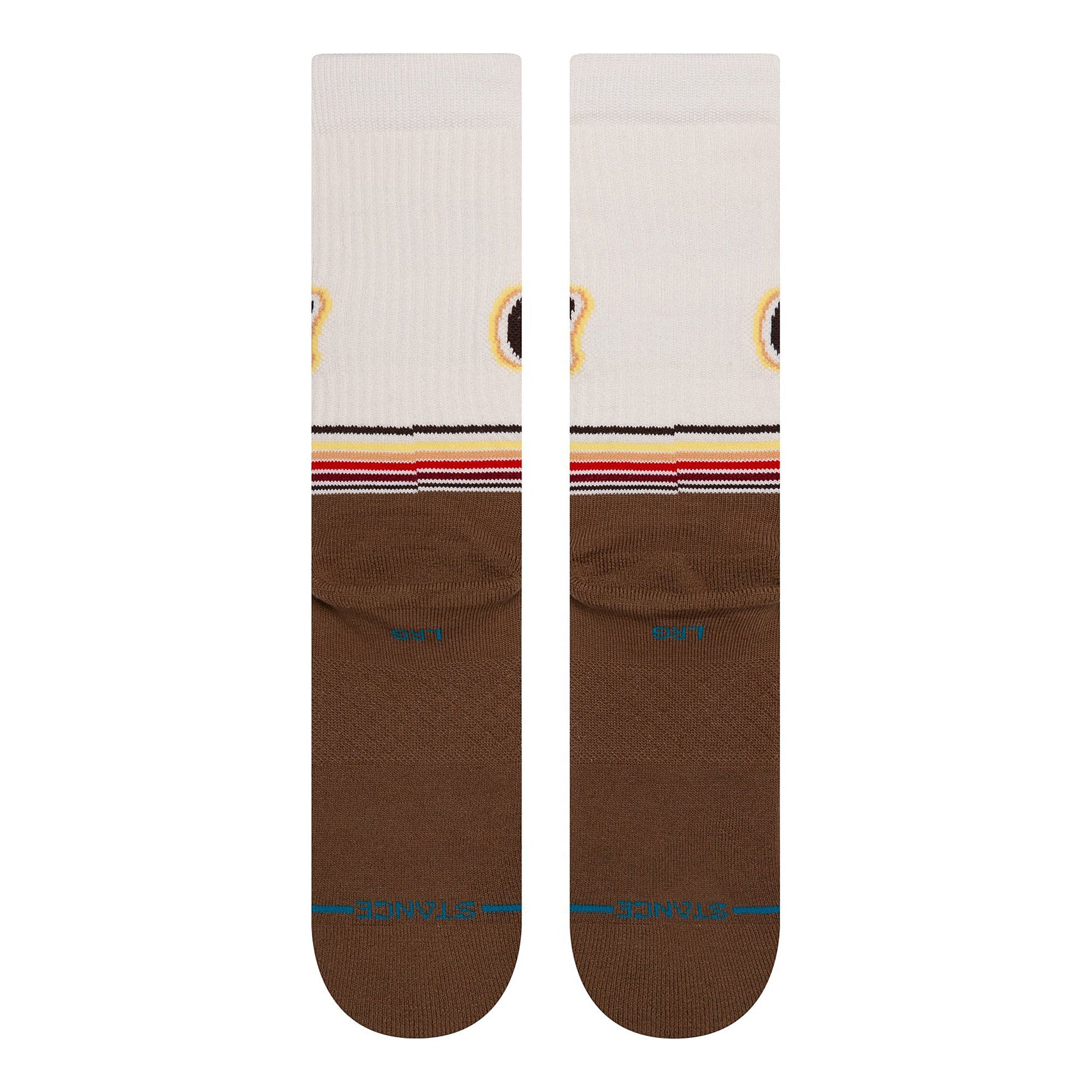 Stance Unique New York Socks Off White Socks Close-up | Overkill