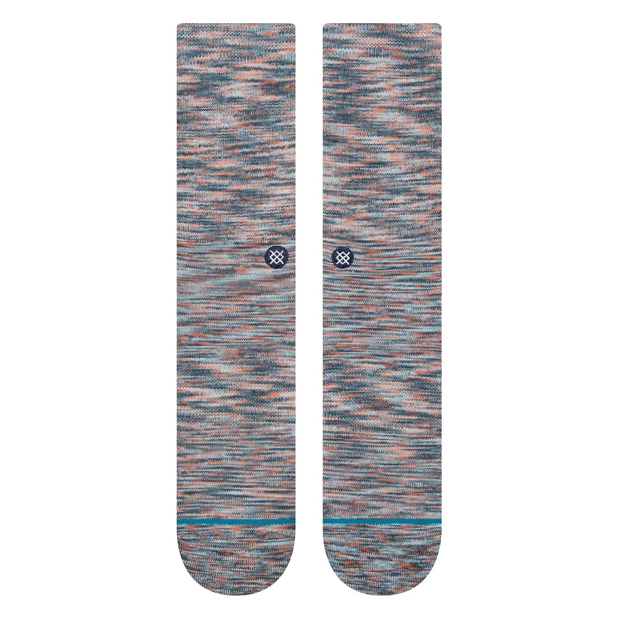 Stance Cosmics Crew Socks Orange Socks Material | Overkill