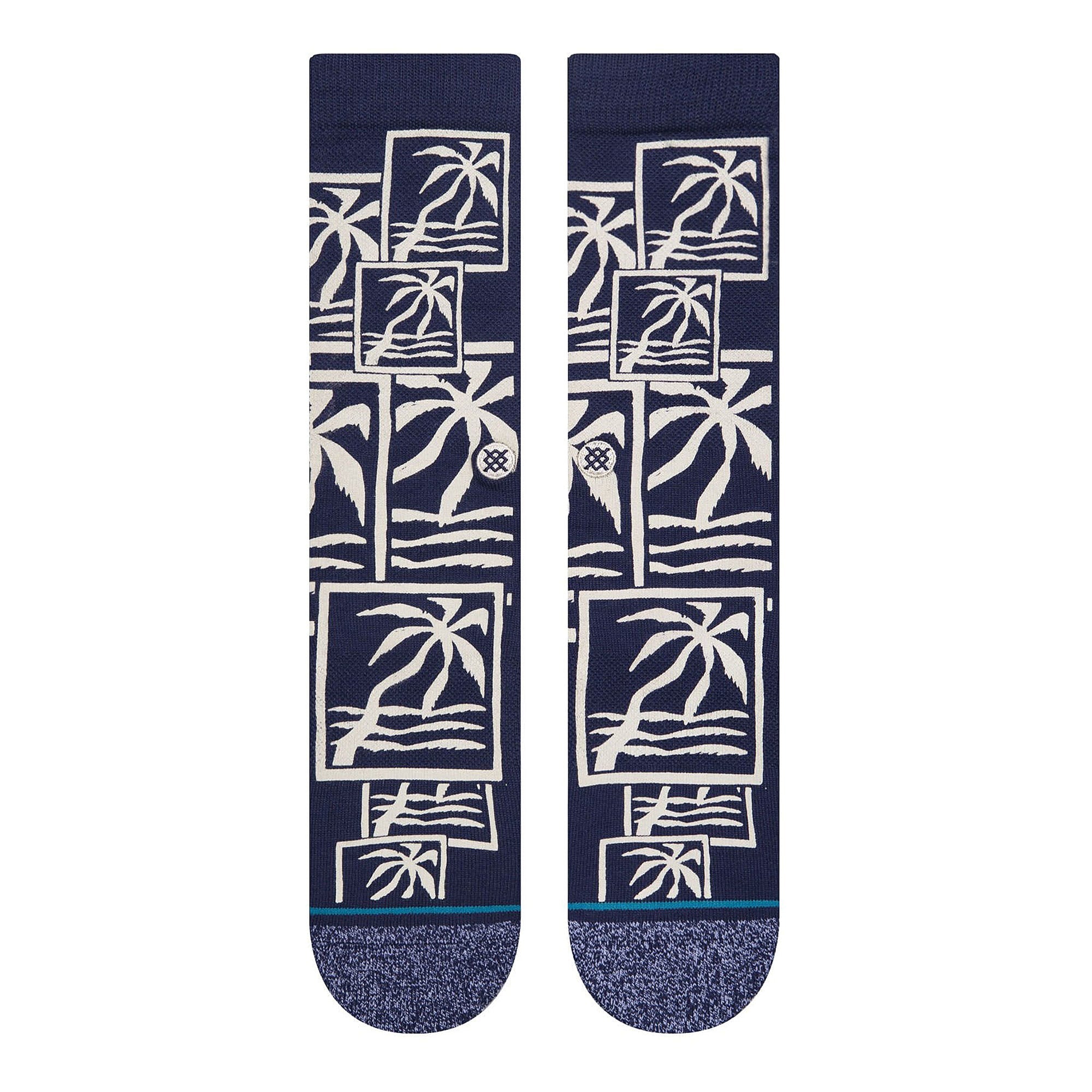 Stance Squall Socks Navy Socks Material | Overkill