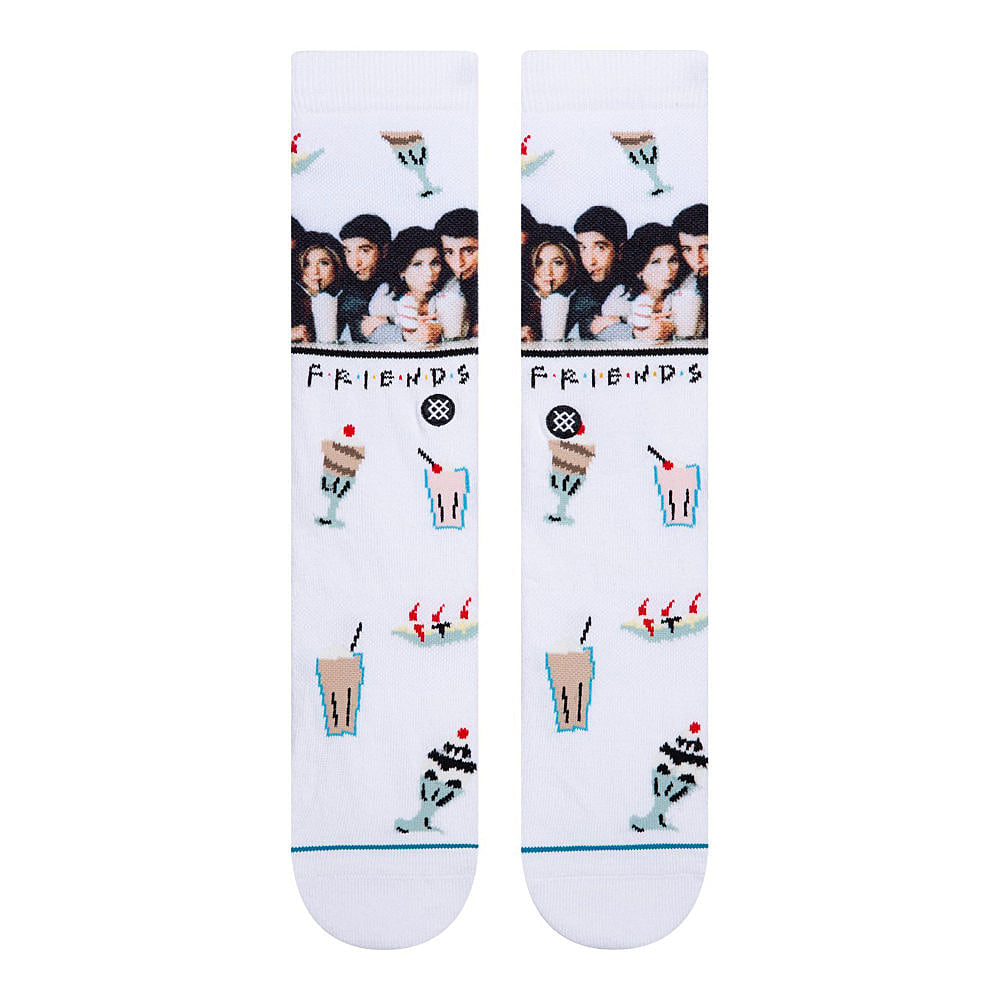 Stance The One With The Diner Socks White Socks Material | Overkill