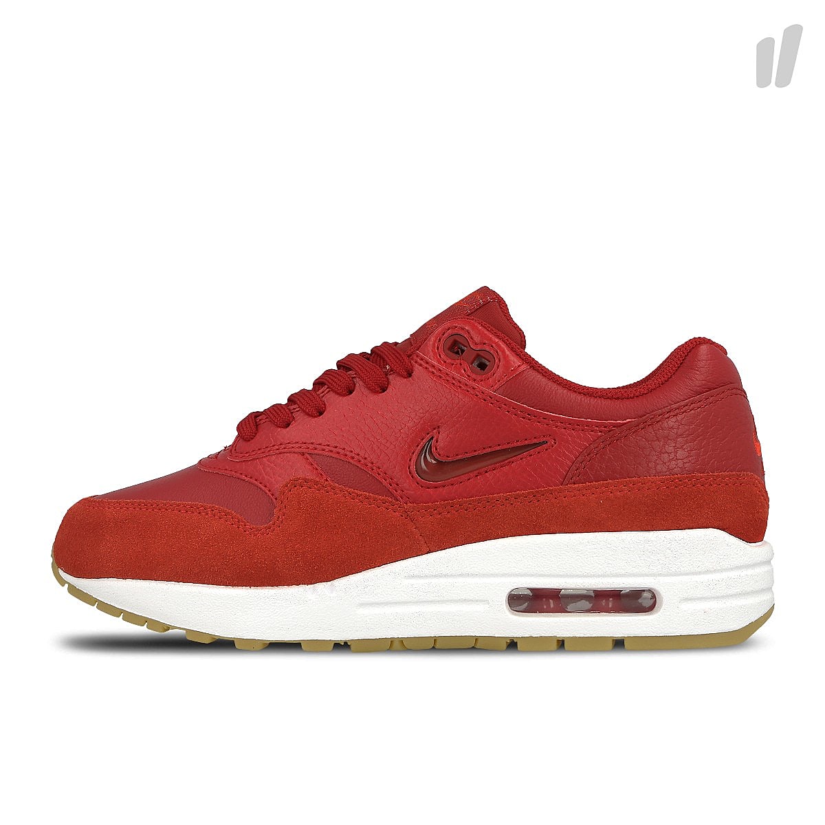 Nike wmns air max 1 premium sc Gym Red-Gym Red - Speed Red Low Top Sneakers AA0512 602 | Overkill