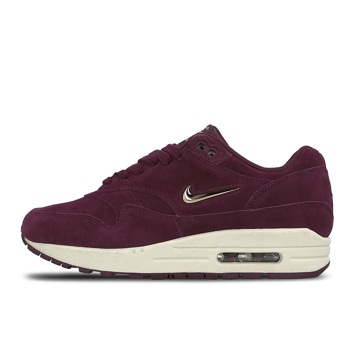 Nike wmns air max 1 premium sc Bordeaux-Blur - Bio Beige - Light Orewood Brown Low Top Sneakers AA0512 600 | Overkill