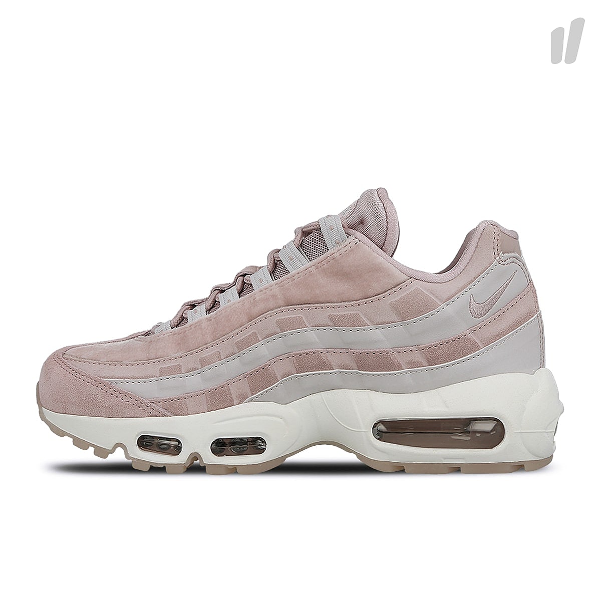 Nike wmns air max 95 lx Particle Rose / Particle Rose - Vast Grey Sneakers AA1103 600 | Overkill