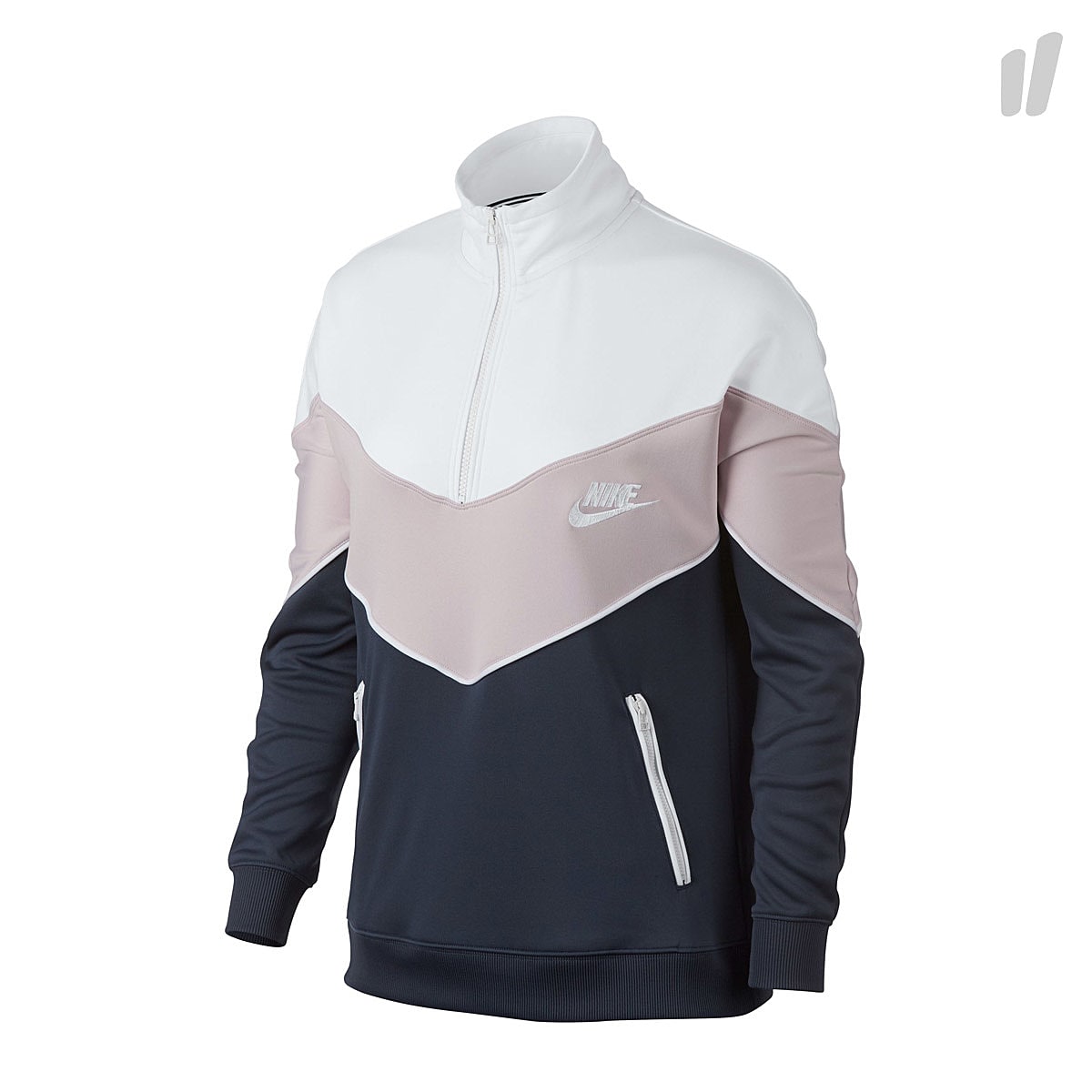 Nike Wmns Sportswear Jacket Thunder Blue / Barely Rose / Thunder Blue Jackets AA1717 471 | Overkill