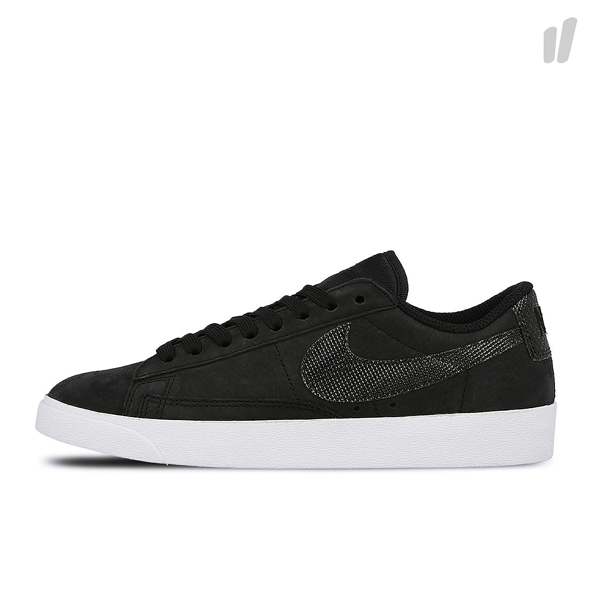 Nike wmns blazer low lx Black / Black - White Low Top Sneakers AA2017 004 | Overkill