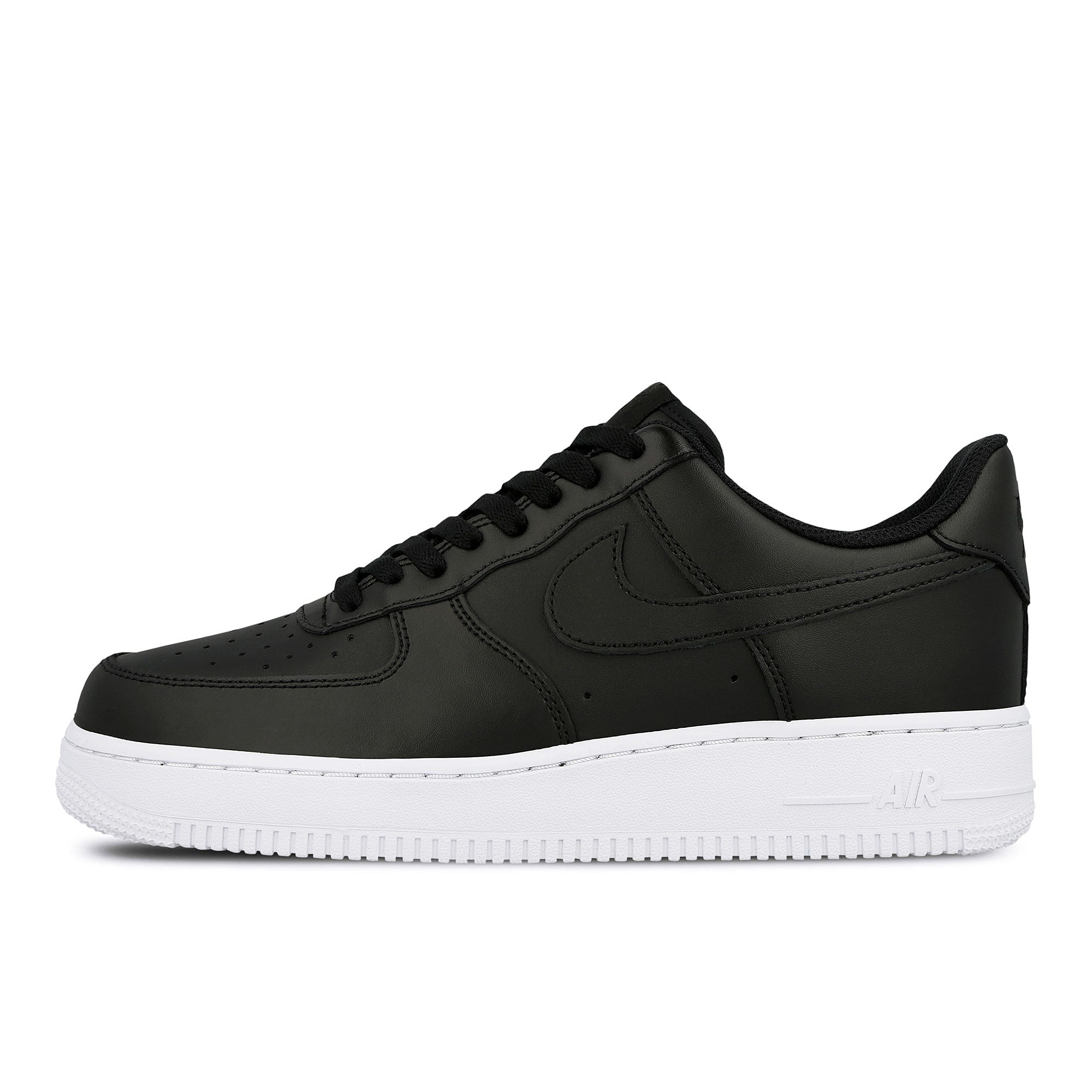 Nike air force 1 '07 Black-Black - White Low Top Sneakers AA4083 015 | Overkill