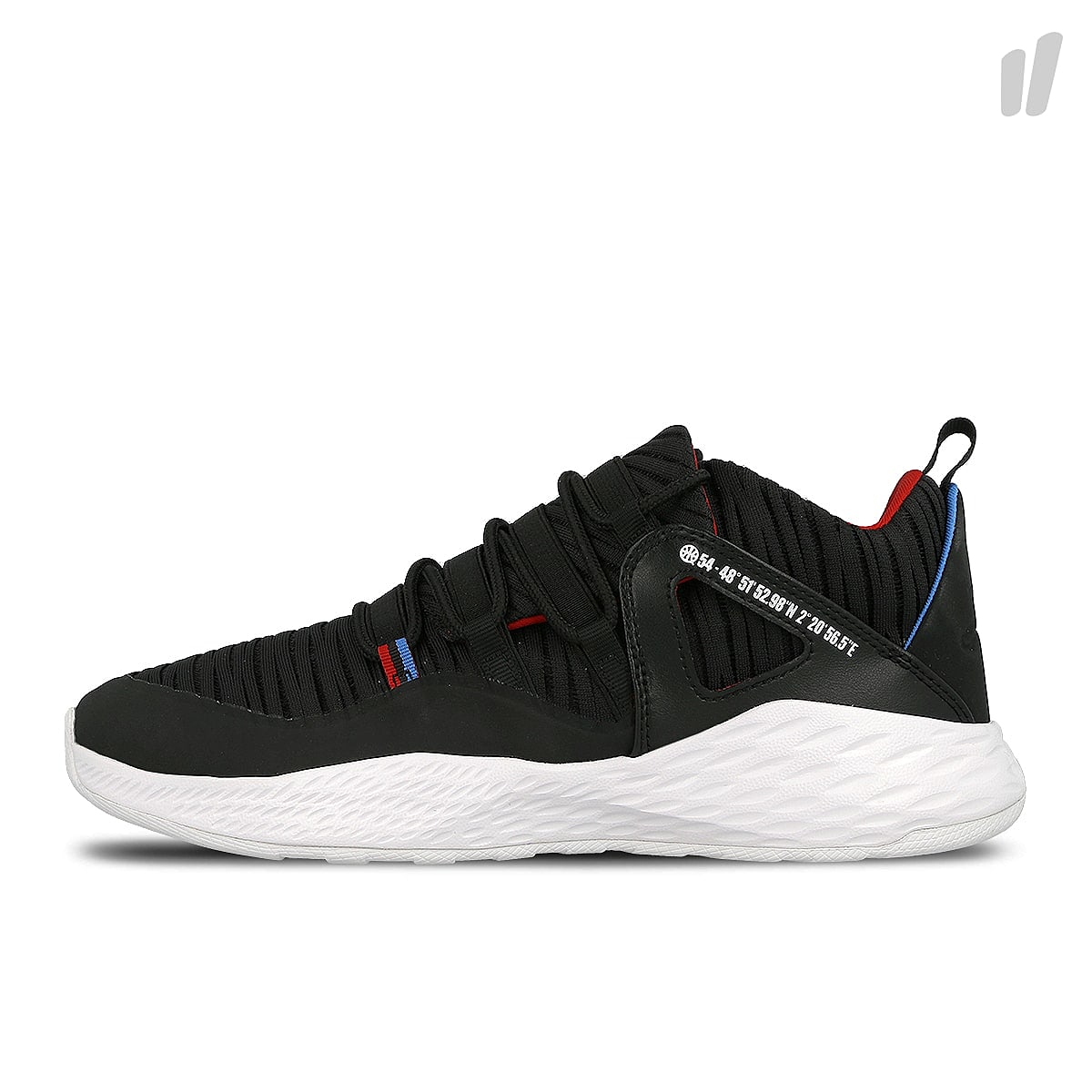 Jordan Air Jordan Formula 23 Low Q54 BG Black-Italy Blue - University Red Sneakers AA7202 054 | Overkill