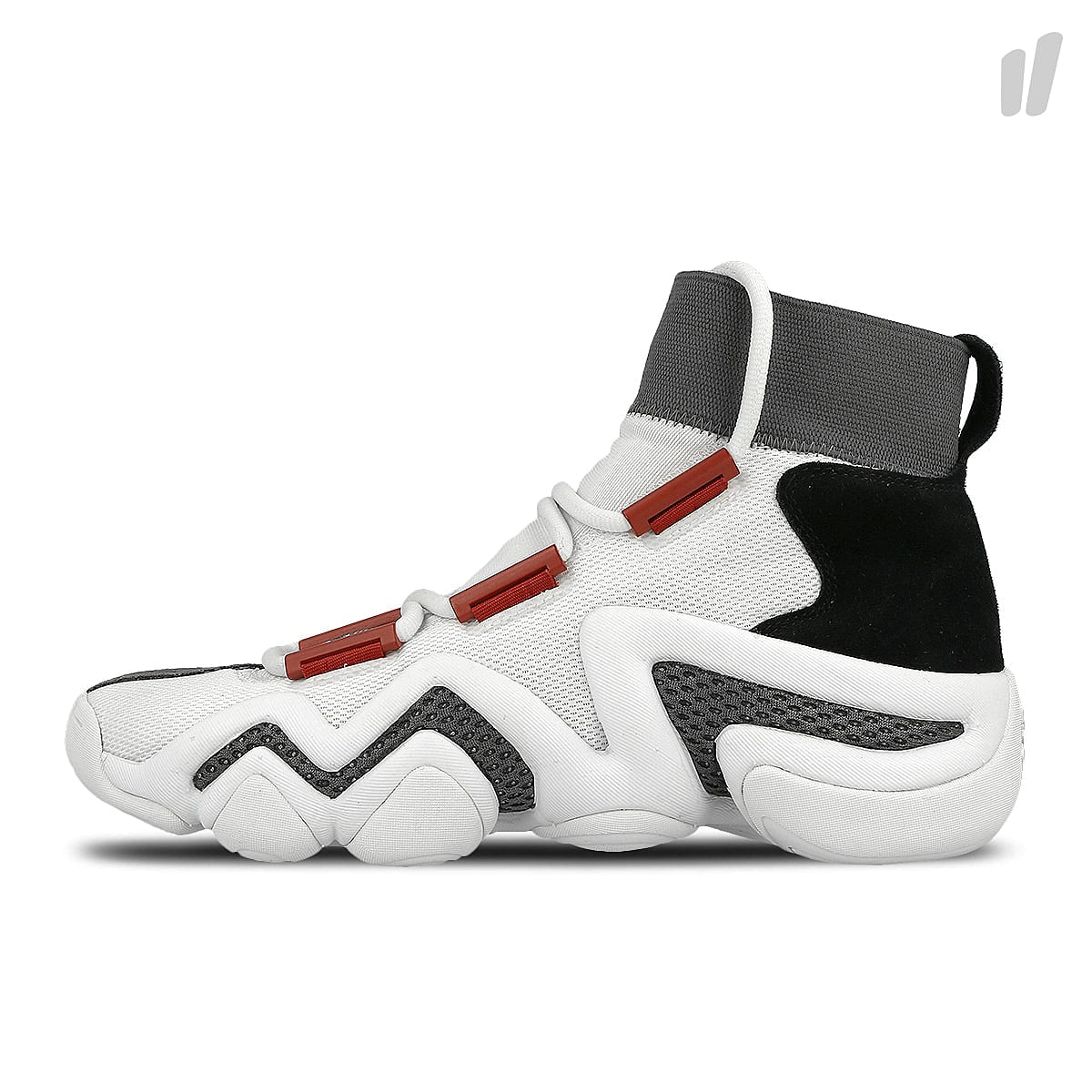 adidas consortium crazy 8 a // d White-Core Red-Core Black Sneakers AC7737 | Overkill