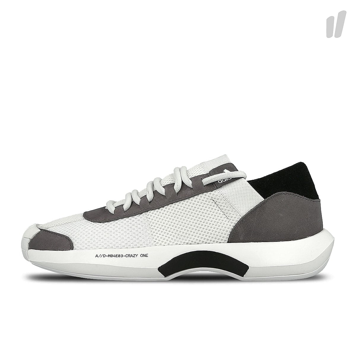 adidas consortium crazy 1 a // d White-Core Red-Core Black Sneakers AC8213 | Overkill