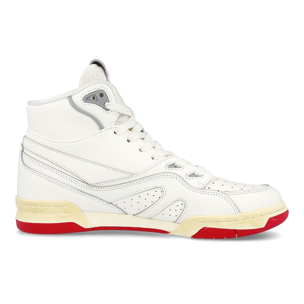 Li-Ning 937 deluxe hi Rice White High Top Sneakers Silhouette | Overkill